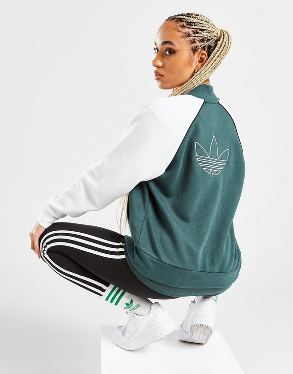 Green adidas Originals Varsity Fleece Jacket