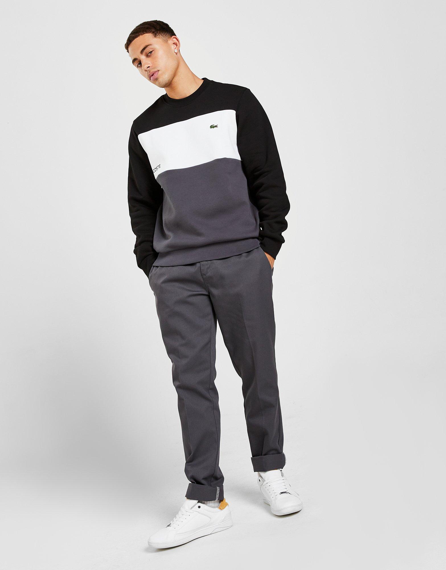 Lacoste Colour Block Crew Sweatshirt
