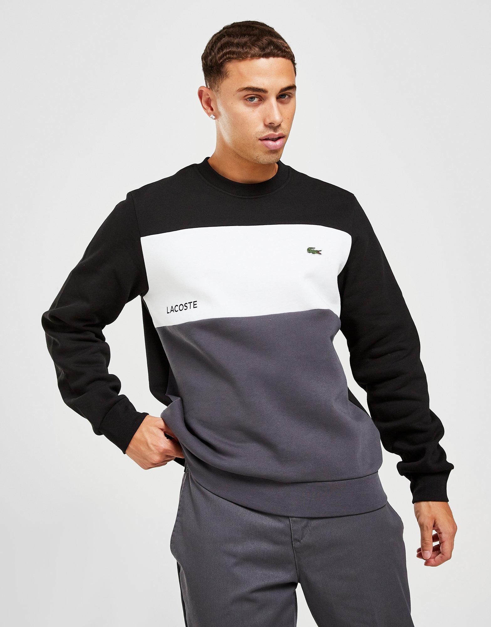 Lacoste Colour Block Crew Sweatshirt