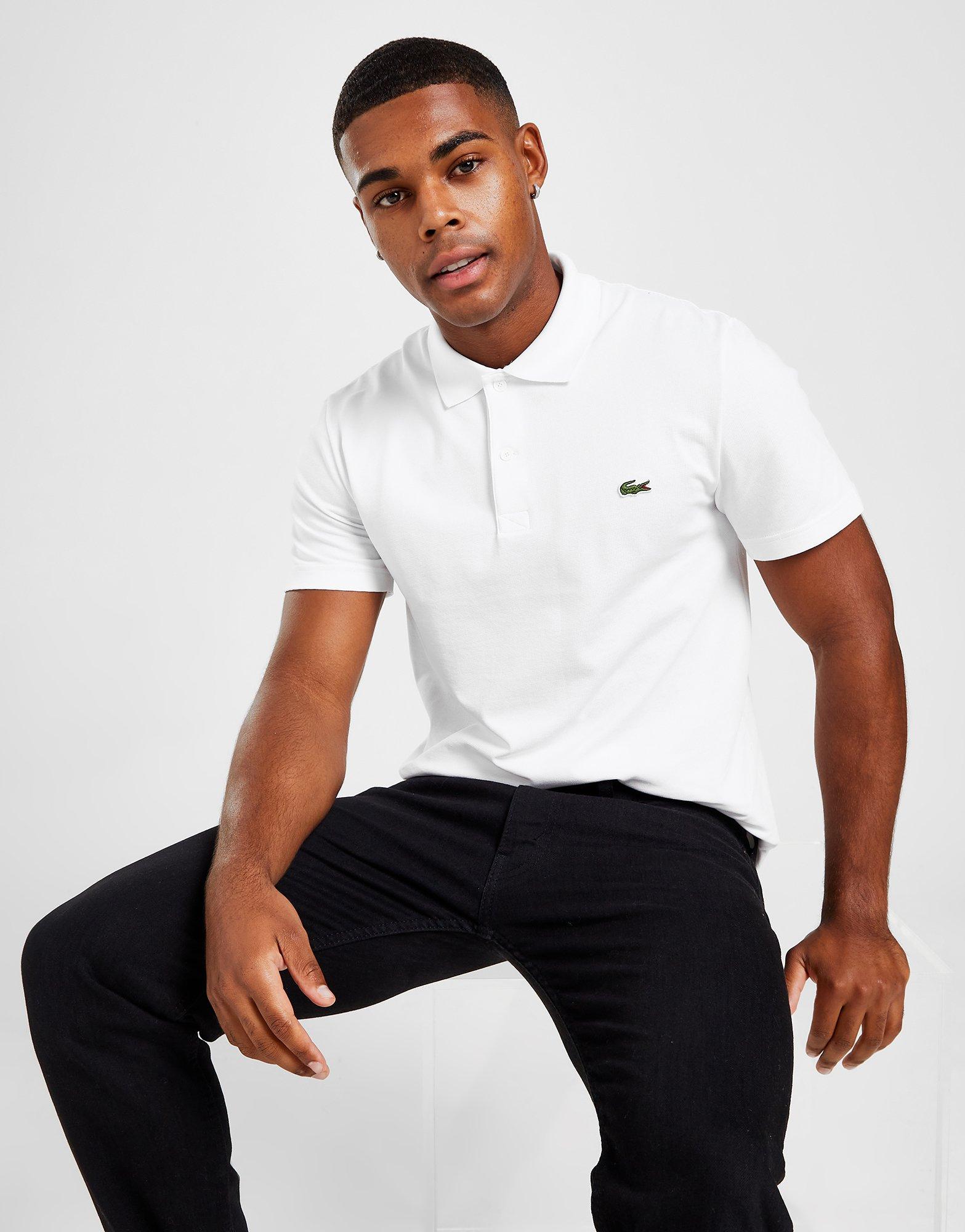 White Lacoste Core Polo Shirt - JD Sports Global