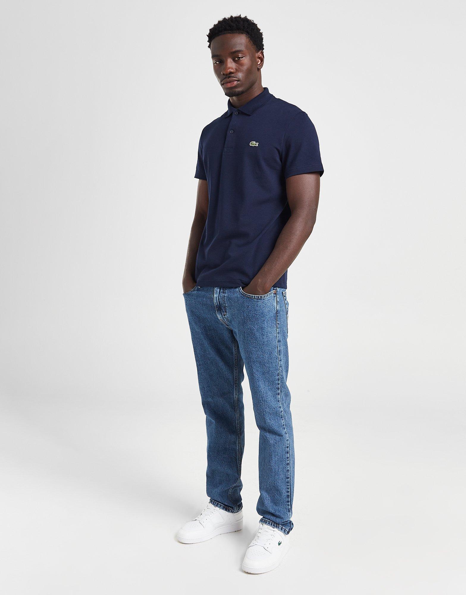 Lacoste polo best sale navy blue