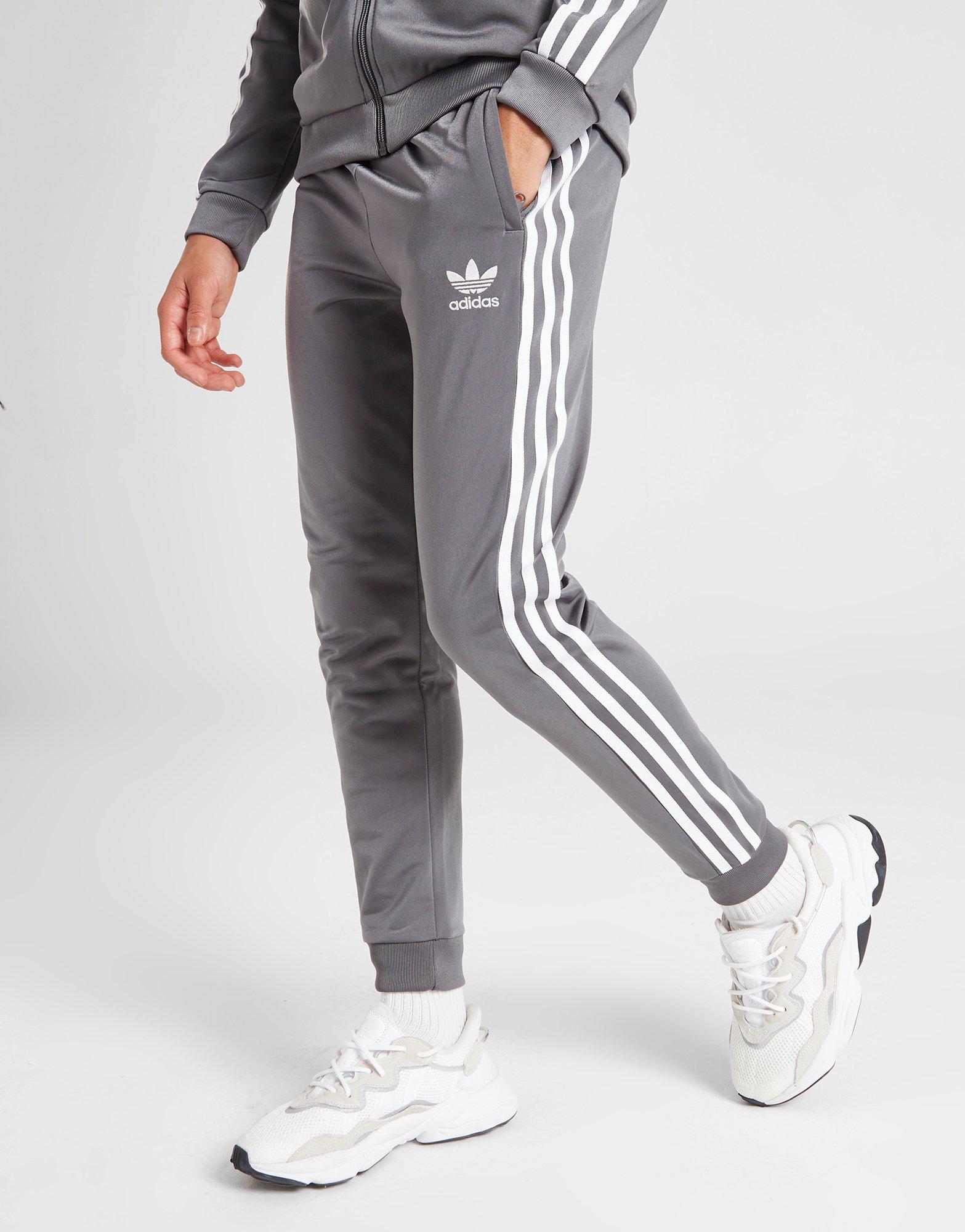 Grey Adidas Originals SST Track Top Junior JD Sports UK atelieryuwa