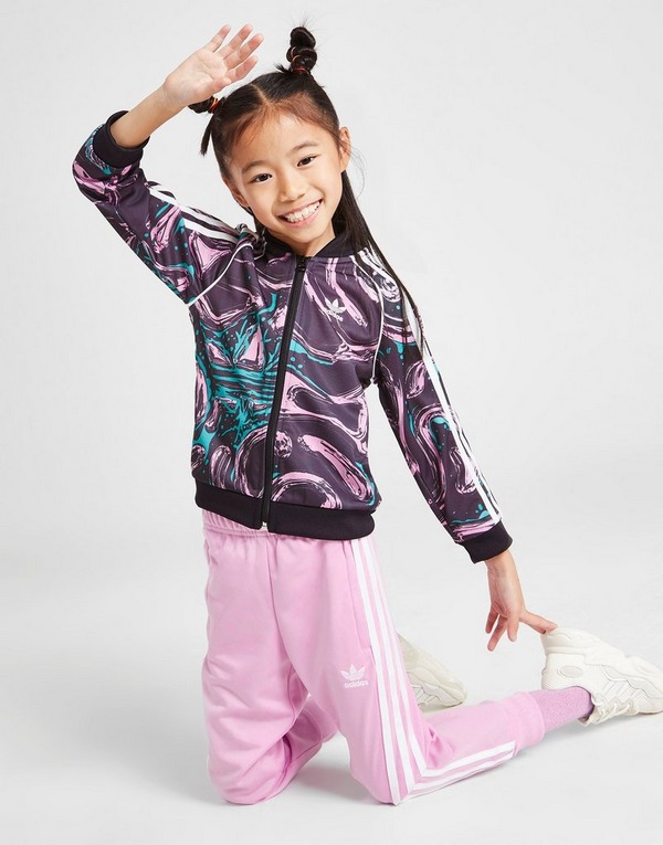 adidas Originals Girls' Marble SST Tracksuit Children