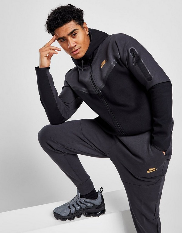 Nike chaqueta chándal Tech Fleece Negro | JD Sports España