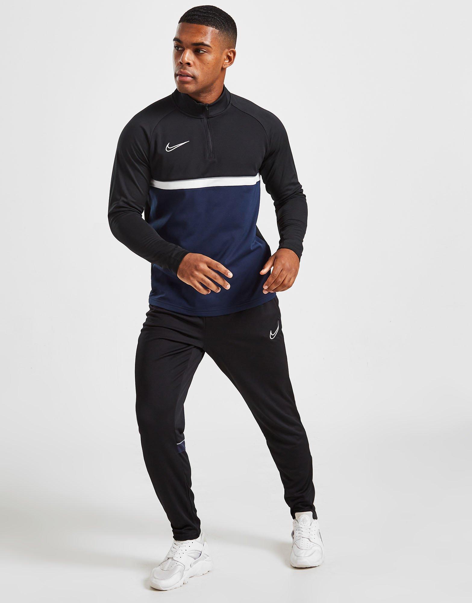 Black Nike Academy Essential 1 4 Zip Track Top JD Sports Malaysia