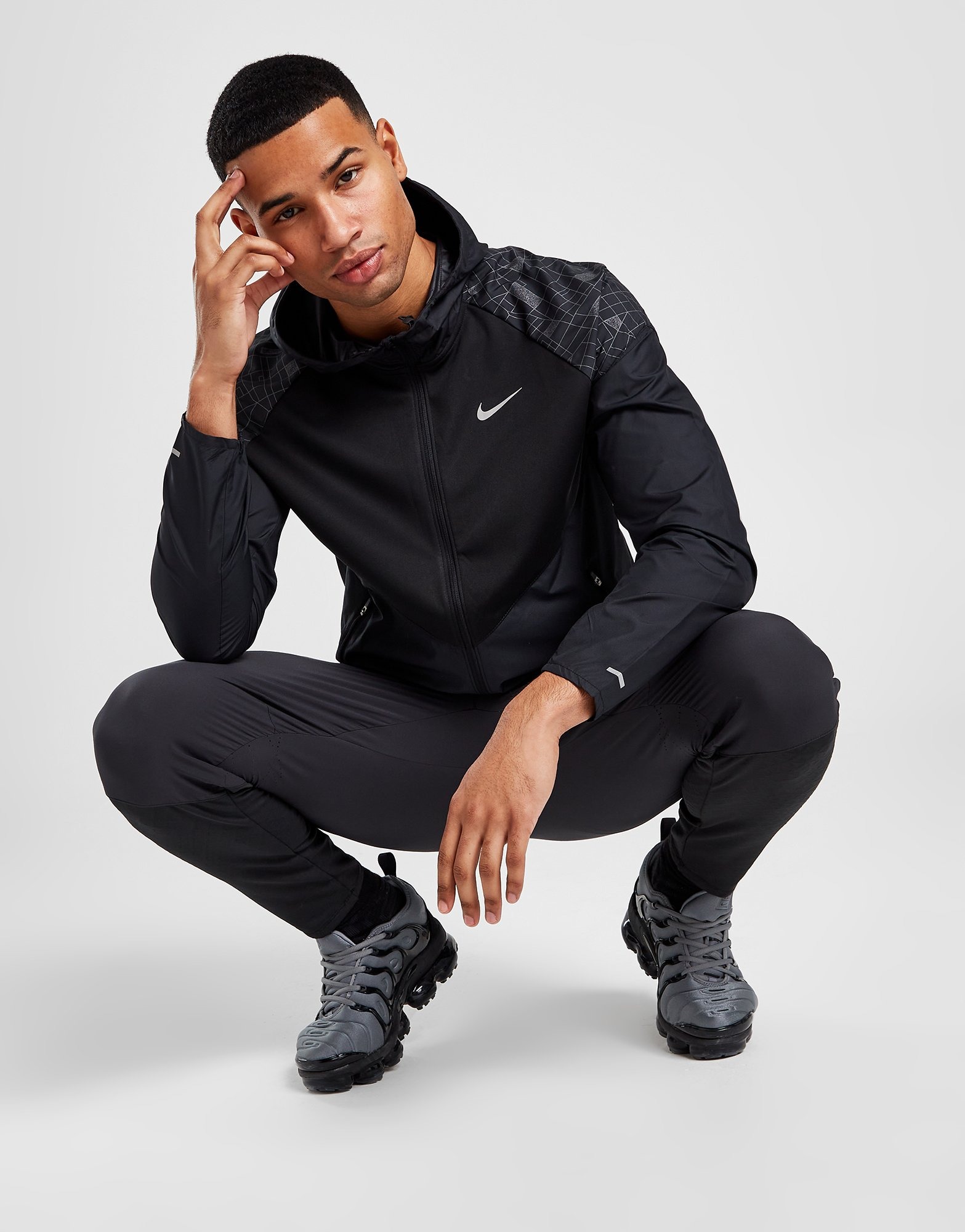 Nike Run Division Reflect Jacket Noir- JD Sports France