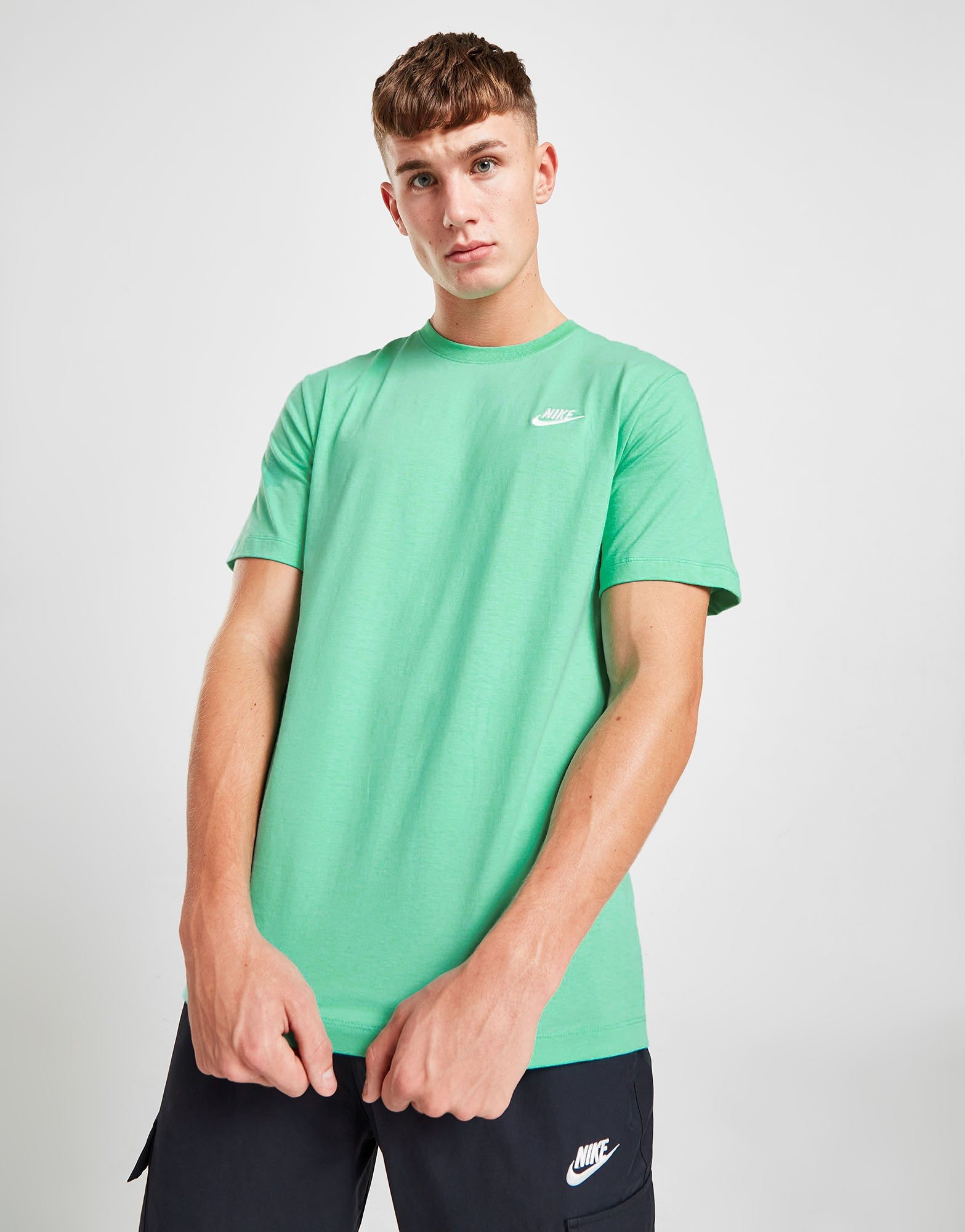 Green Nike Sportswear Club T-Shirt | JD Sports UK