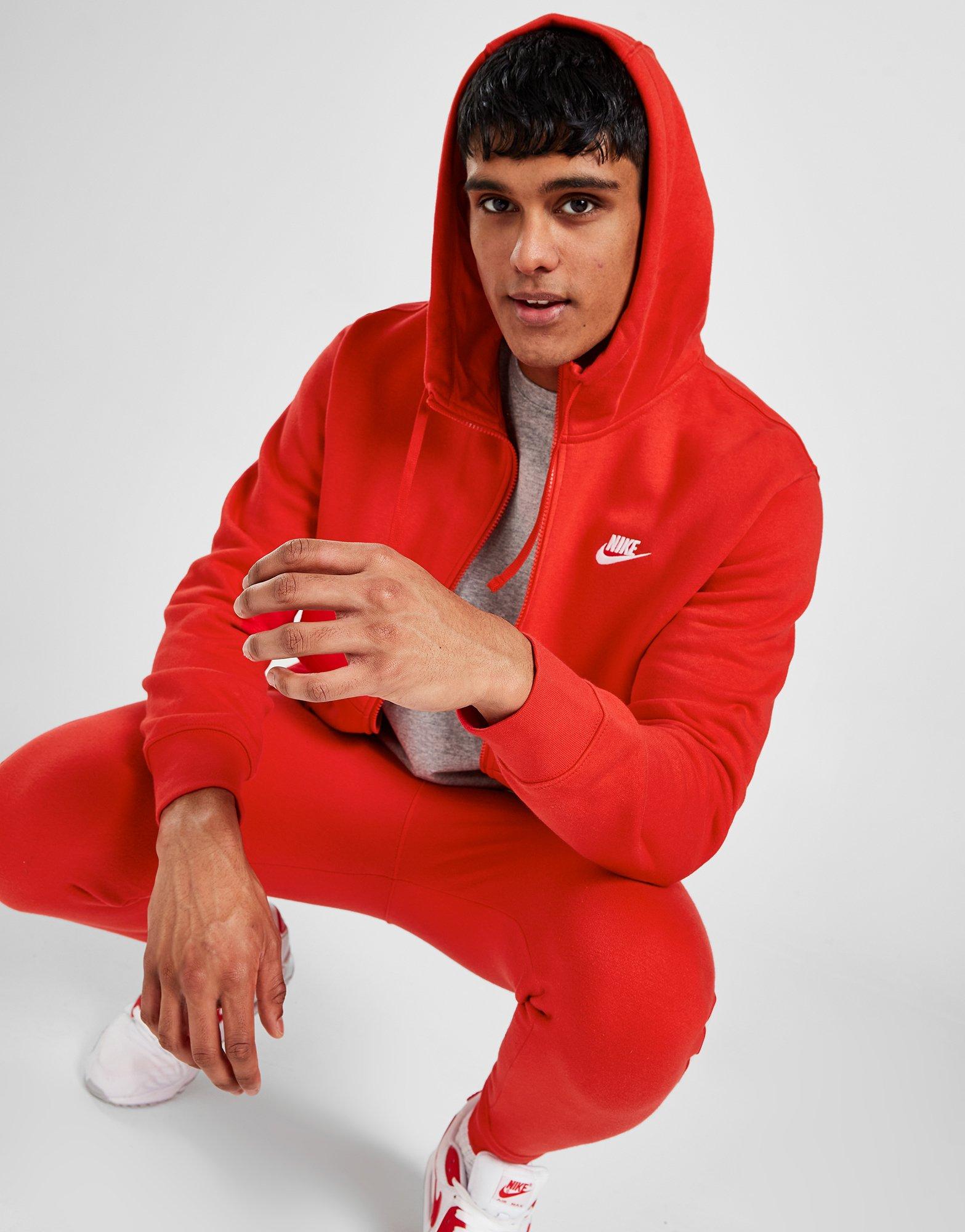 Nike foundation overhead hoodie red sale