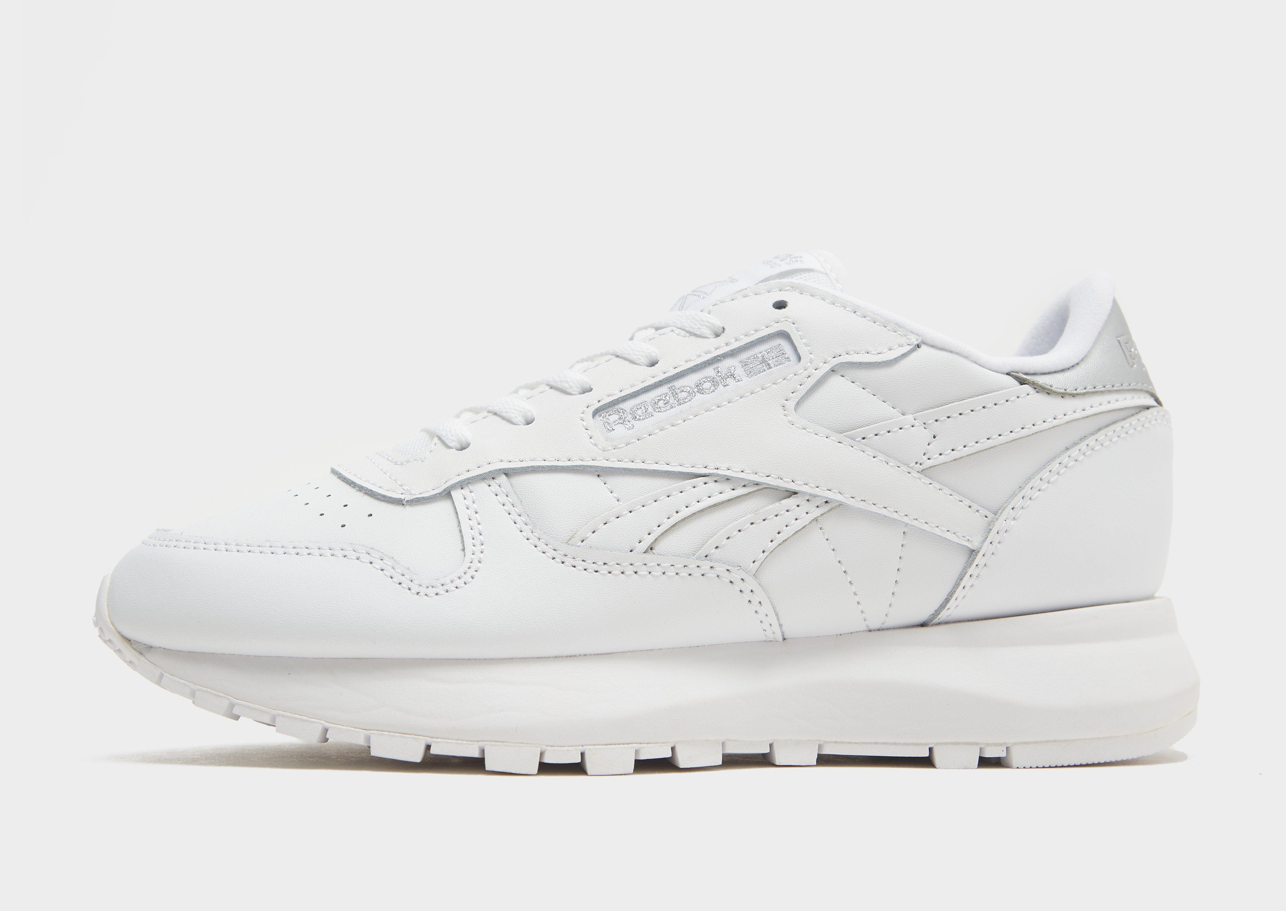 White Reebok Leather Women's - JD Sports