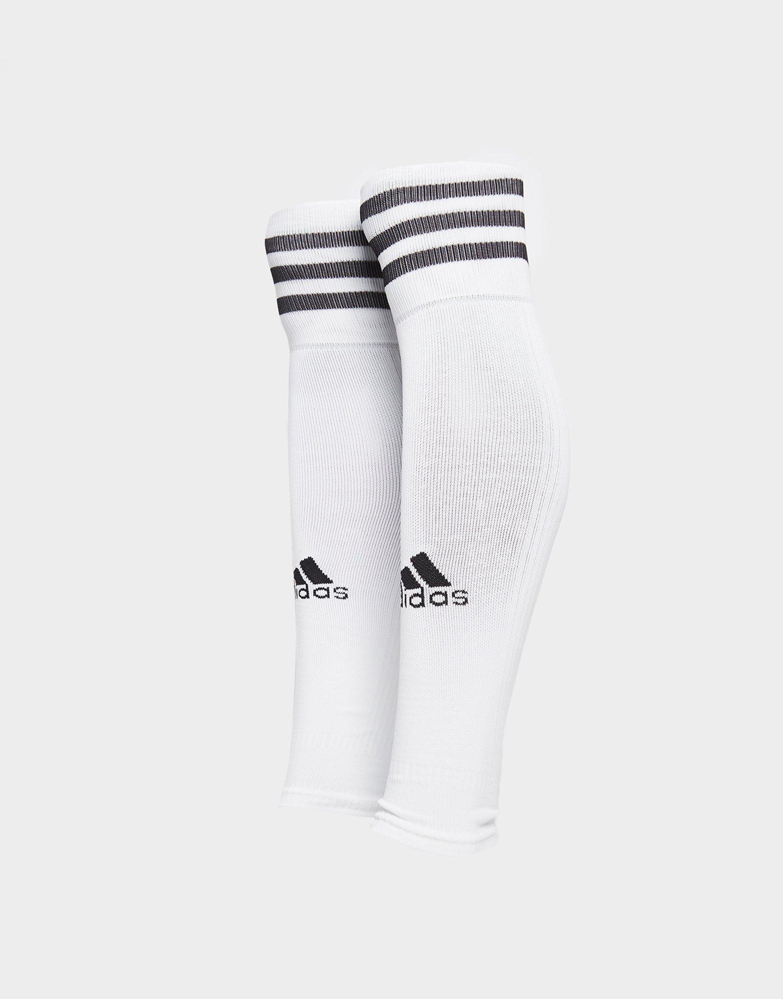 Adidas Techfit Men's Jambiere adiPOWER Padded Leg Sleeve Knee Sleeve White