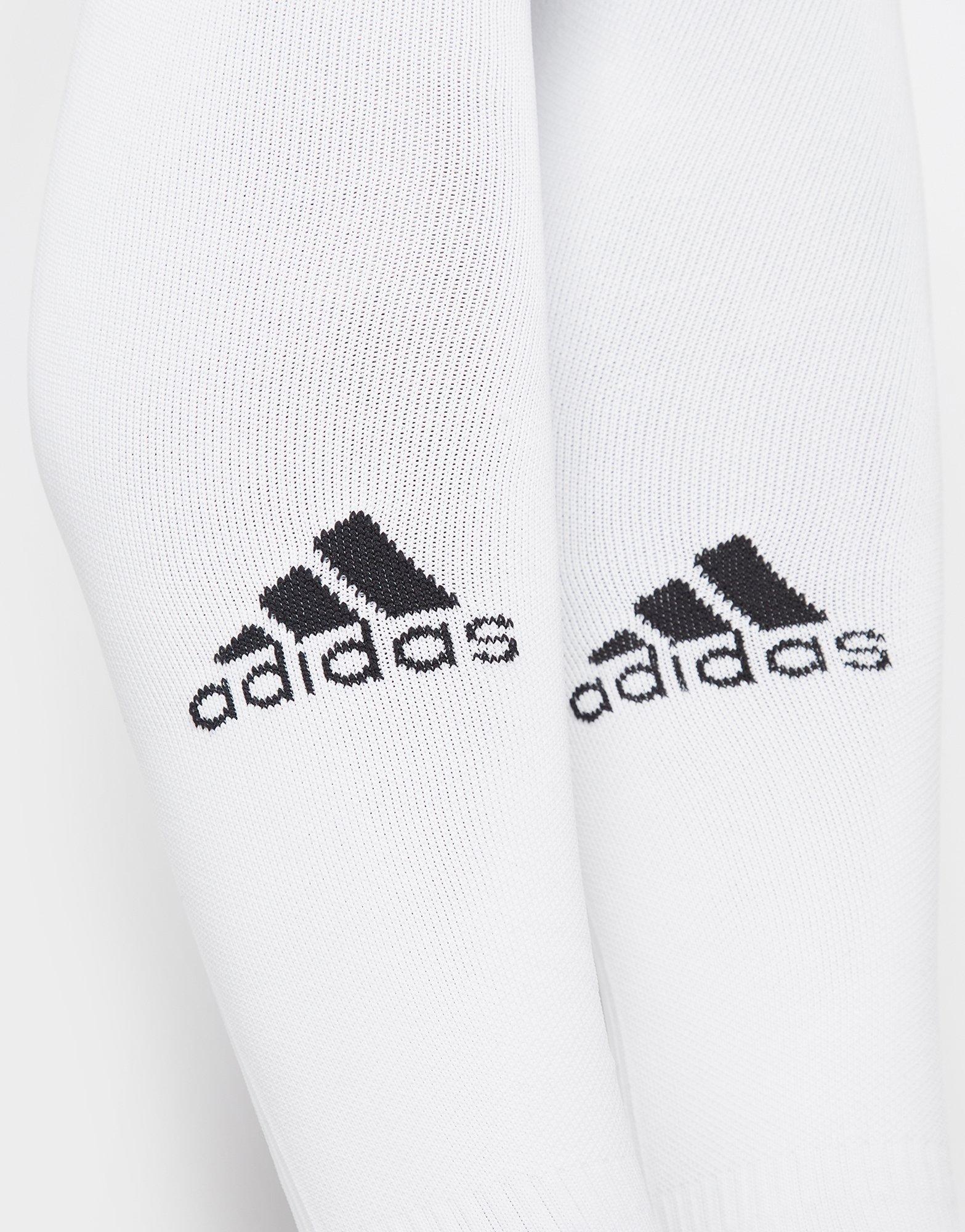 Adidas Techfit Men's Jambiere adiPOWER Padded Leg Sleeve Knee Sleeve White