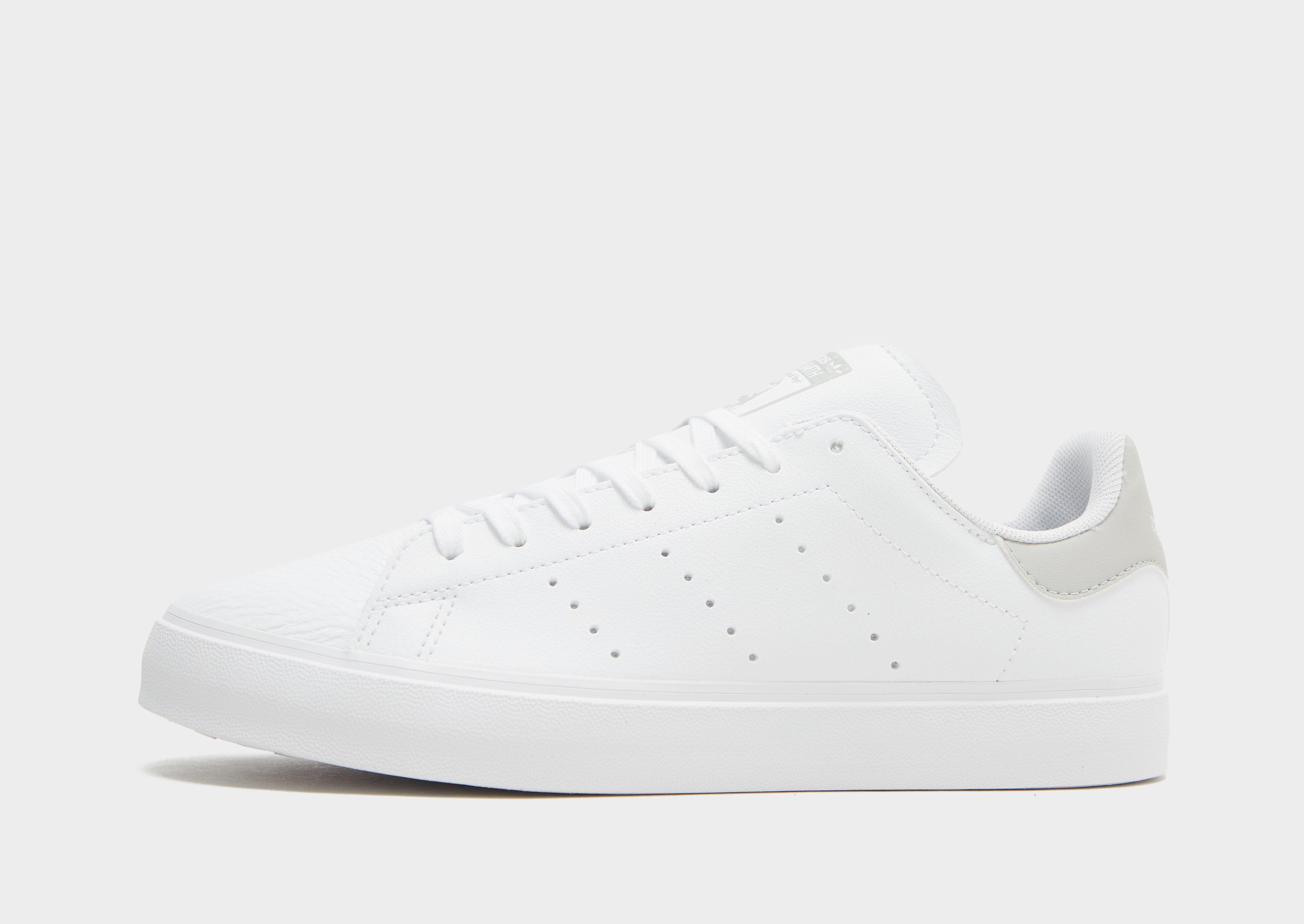 White adidas Originals Stan Smith Vulc Junior JD Sports UK