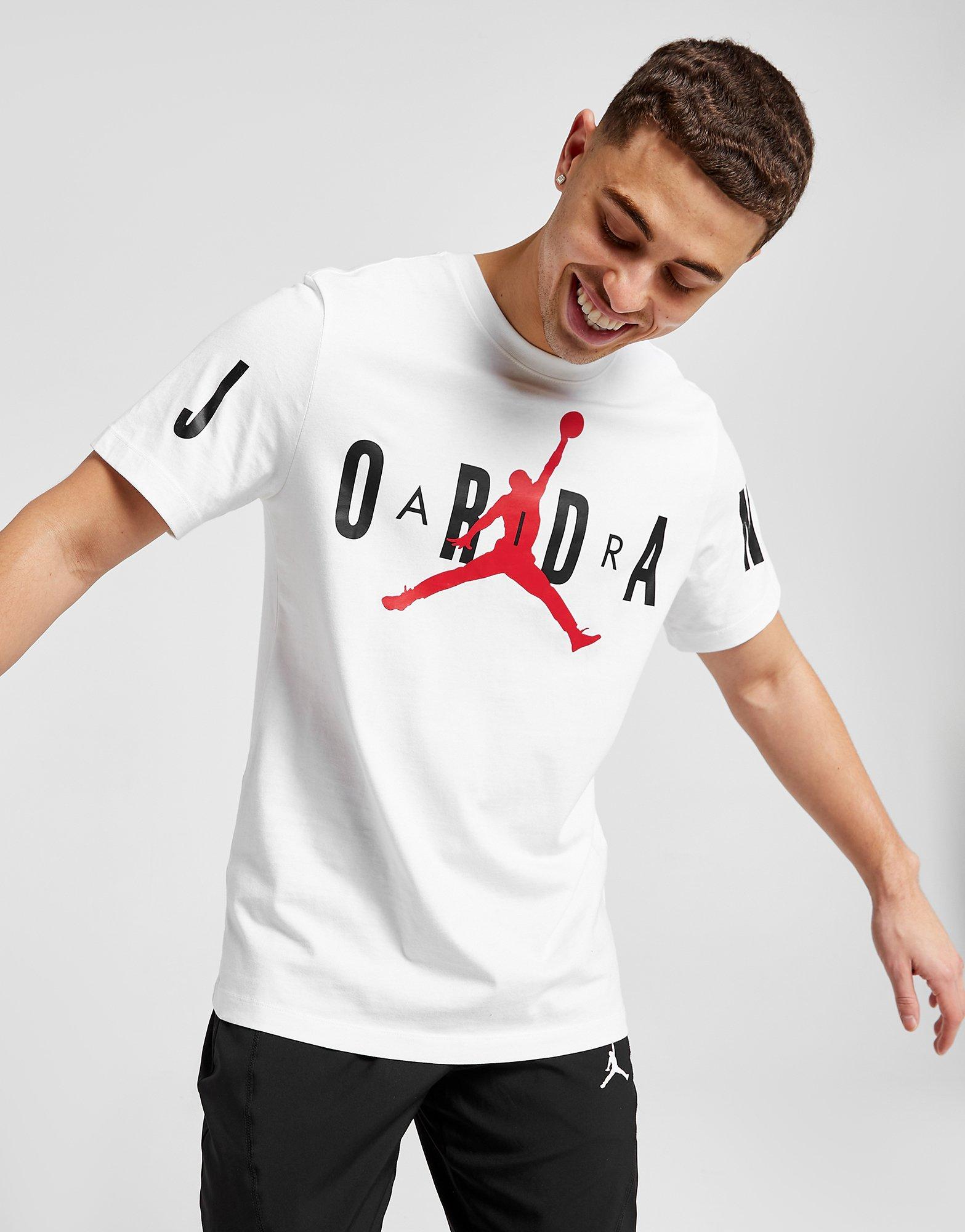 White Jordan Air Stretch T-Shirt  JD Sports Global - JD Sports Global