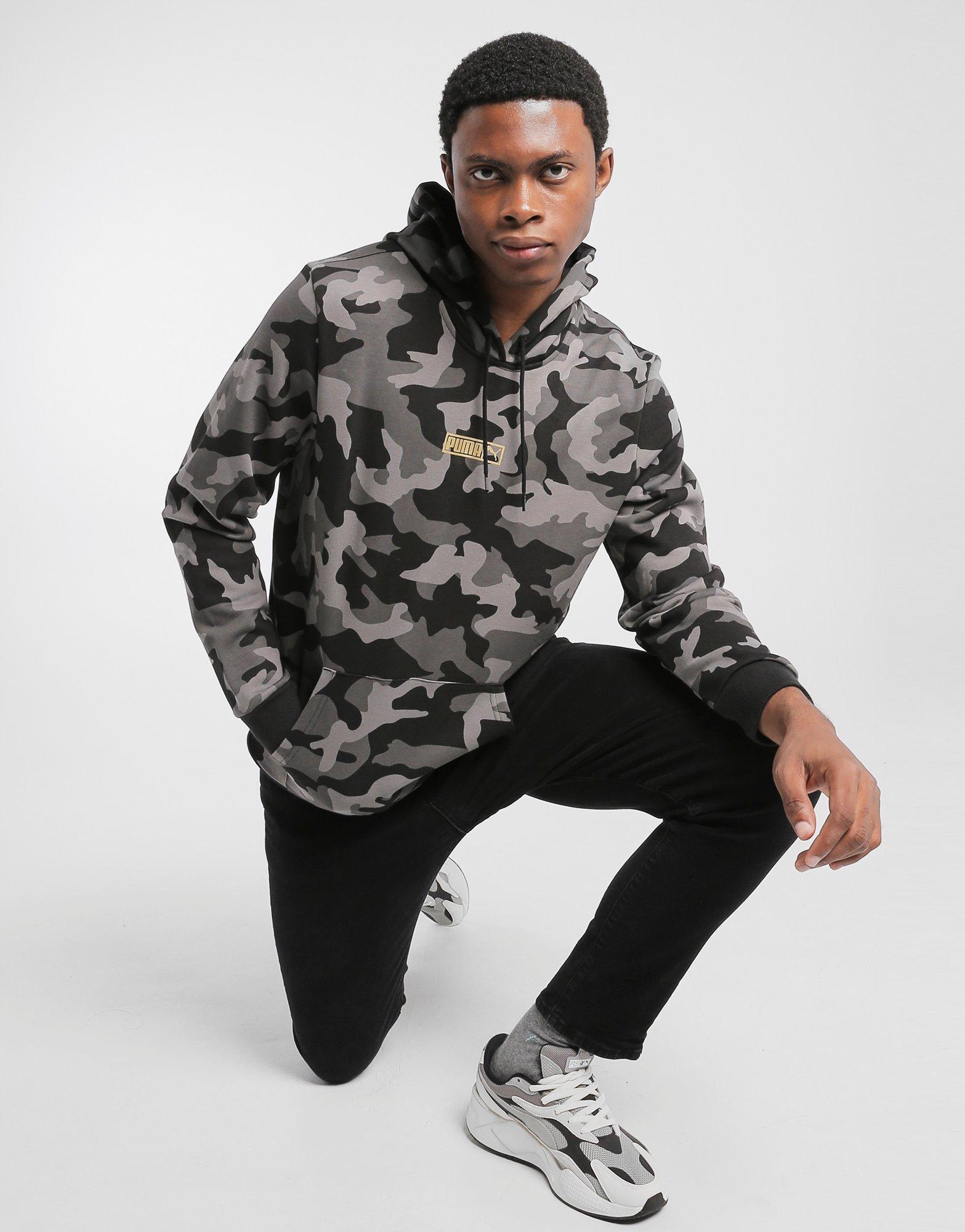 puma camo hoodie