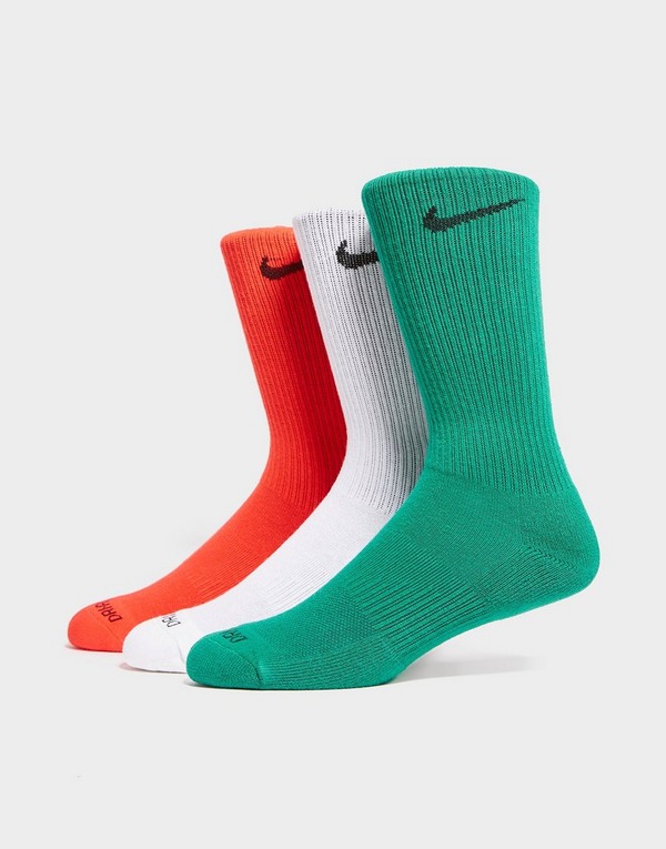 Nike 3-Pack Everyday Plus Cushioned Crew Socks
