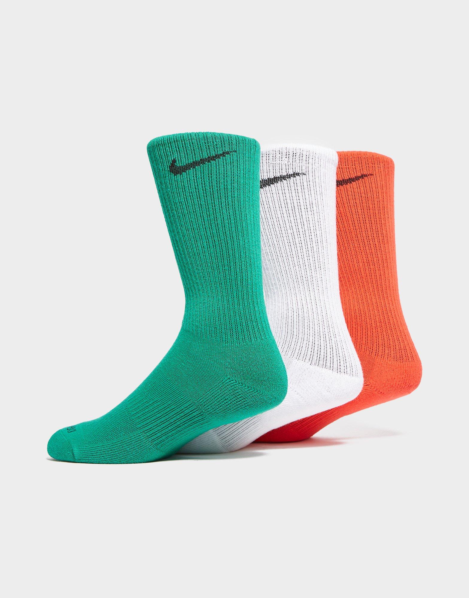 Nike Everyday Plus Cushioned Crew Socks (3-Pack)