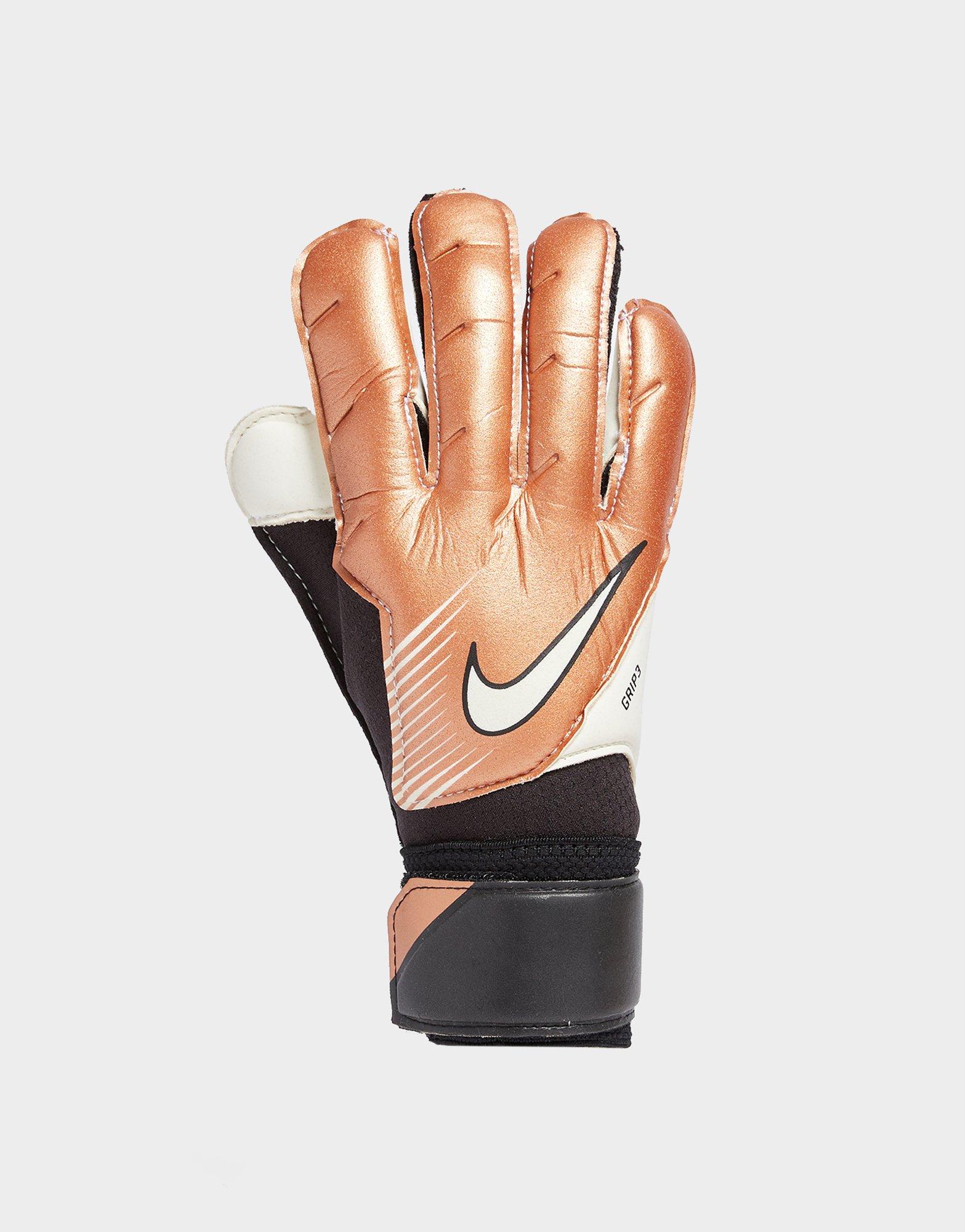 Nike guantes de portero Grip3 en Naranja Sports