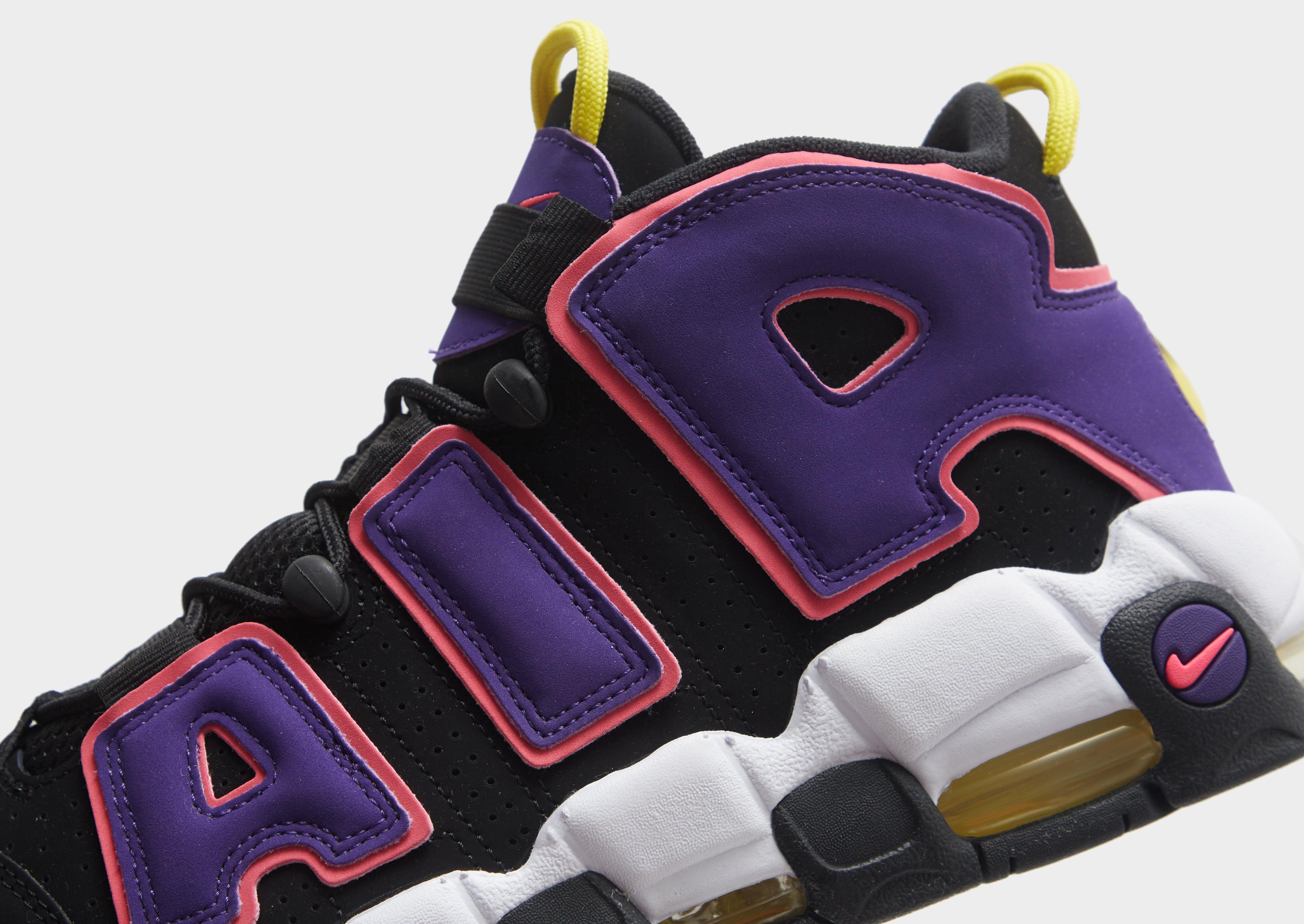 nombre de la marca Hamburguesa considerado Nike Air More Uptempo 96 en Negro | JD Sports España