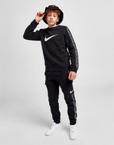 Nike Repeat Tape Crew Sweatshirt Junior