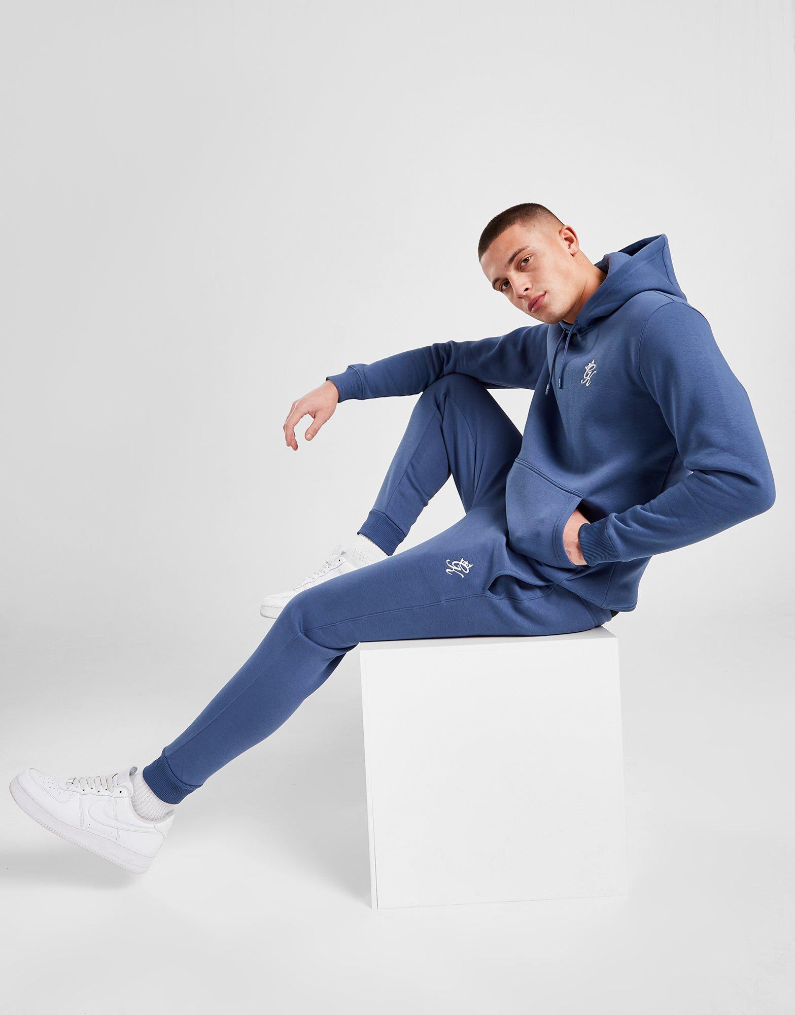 Athleisure uomo felpa con cappuccio destra