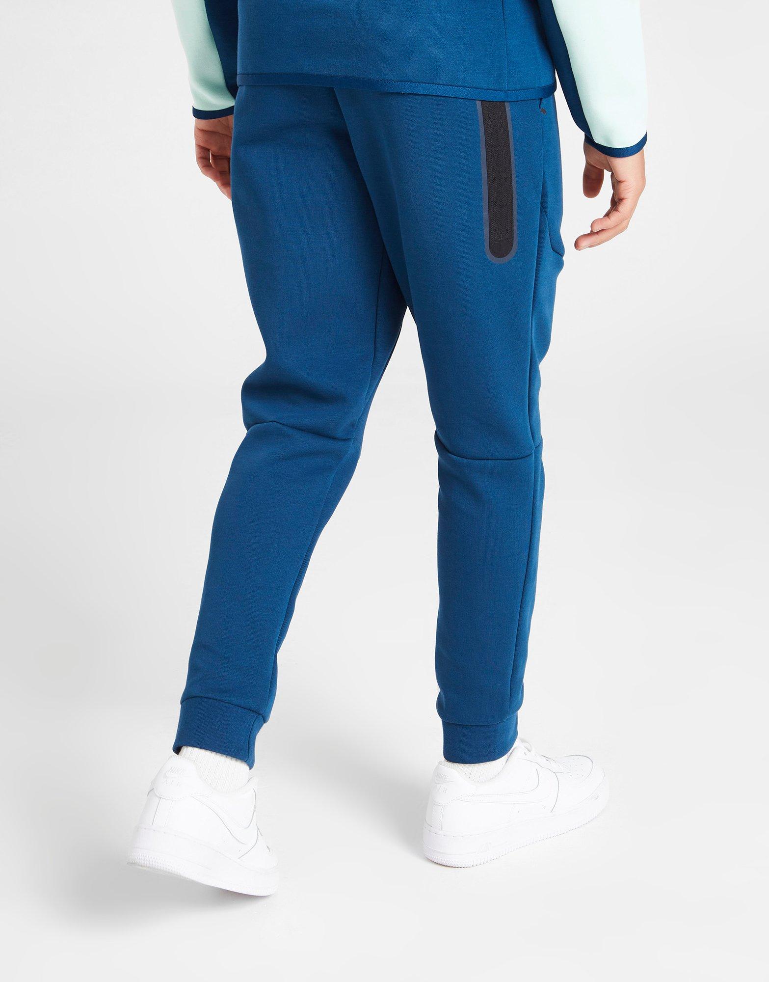Blue Nike Tech Fleece Track Pants Junior - JD Sports UK