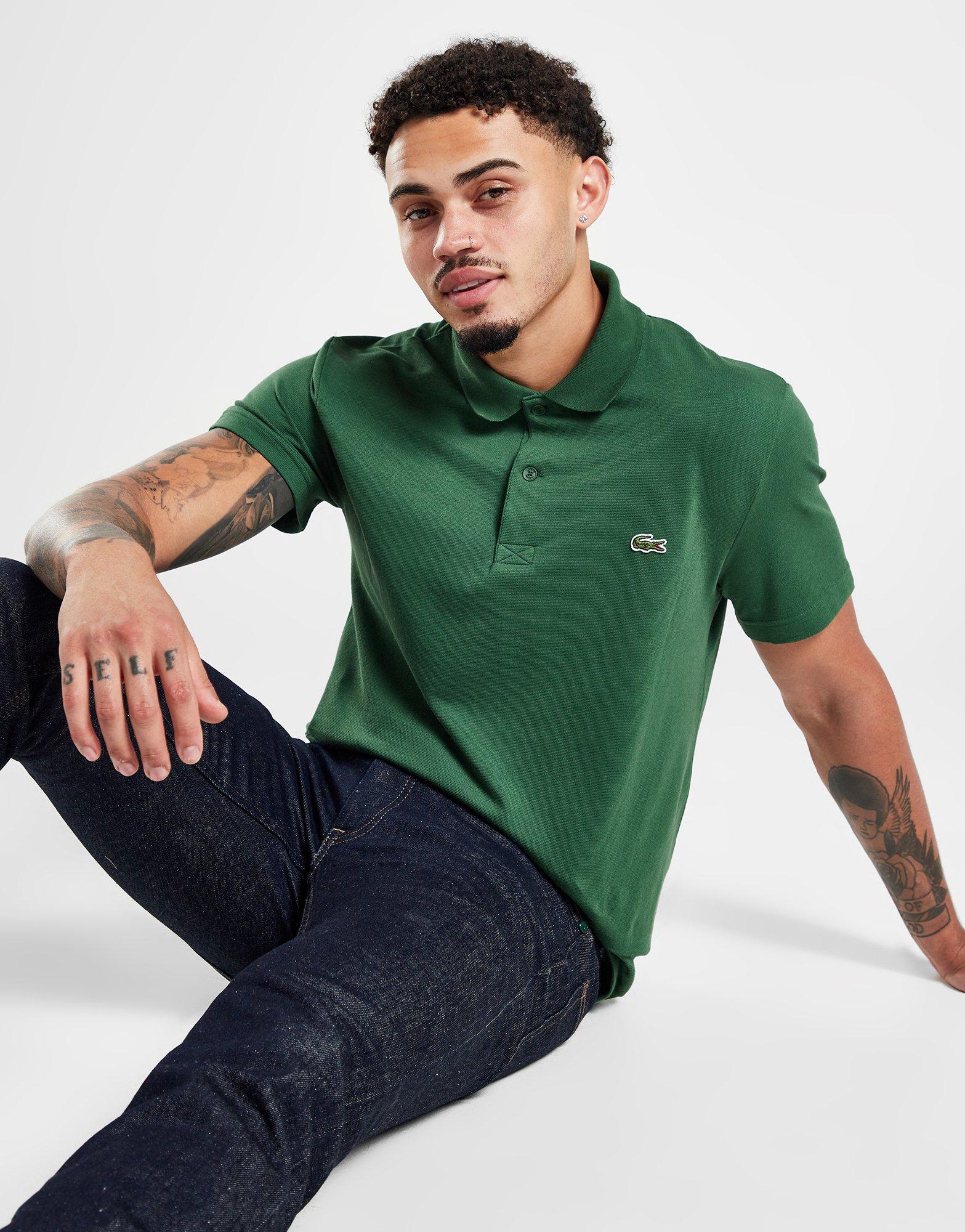 tyran berømt naturlig Green Lacoste Core Polo Shirt | JD Sports Global