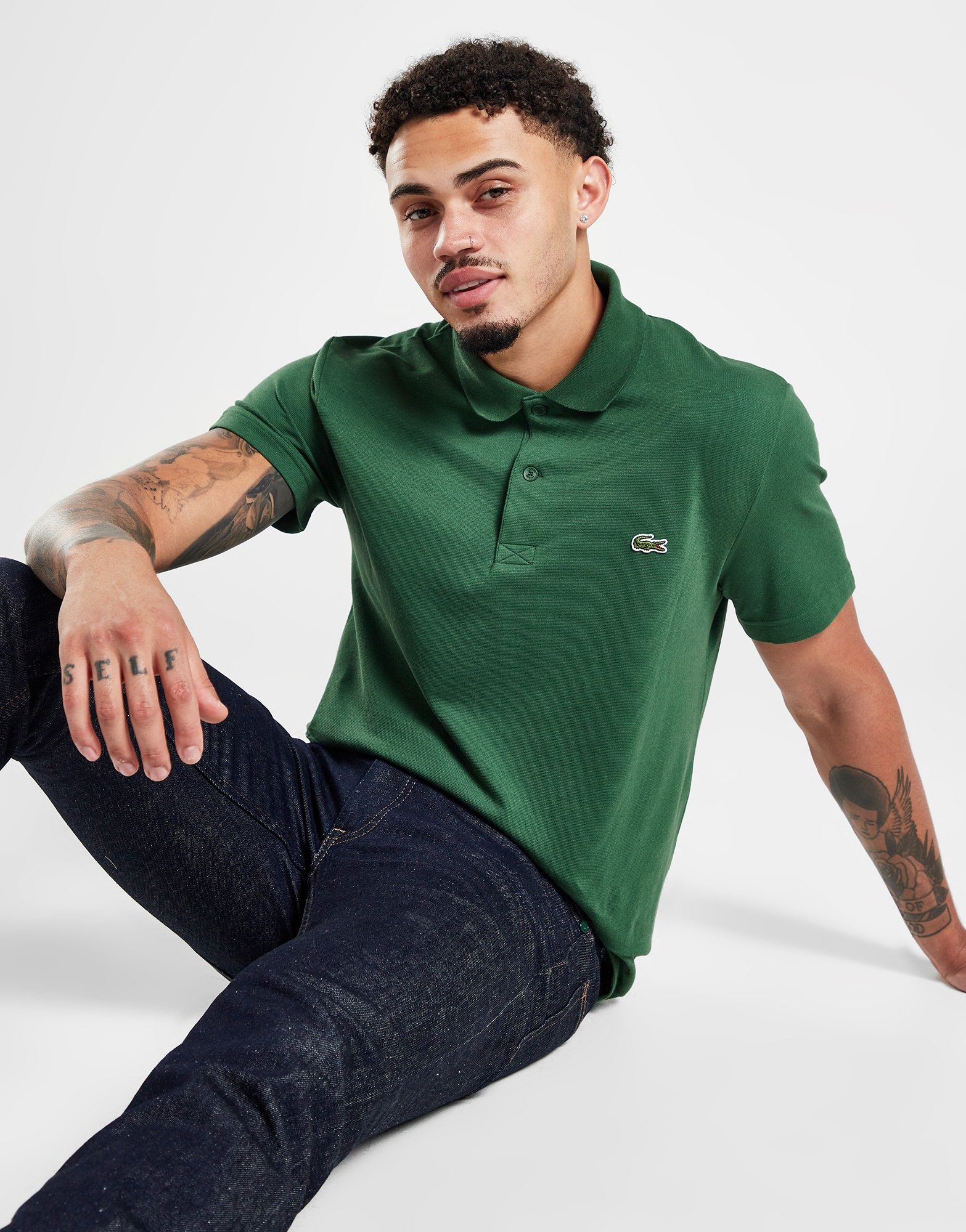 Enzovoorts Efficiënt 945 Groen Lacoste Core Polo Shirt - JD Sports Nederland