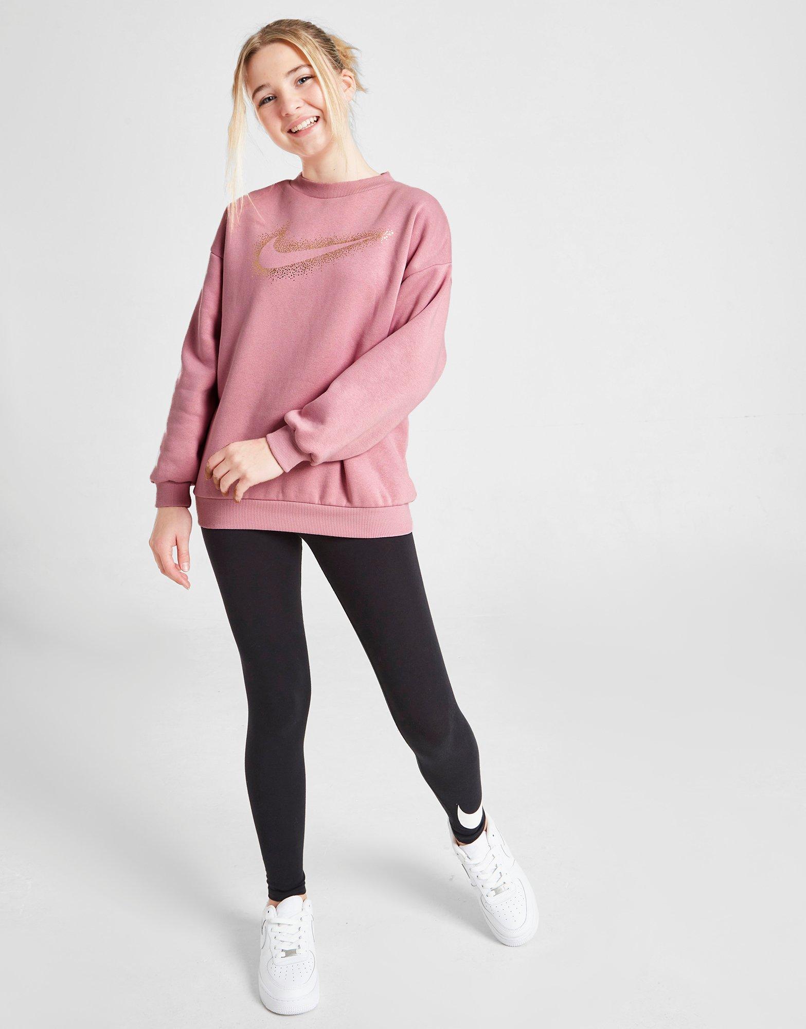 Nike Girls' Fleece Crew Sweatshirt Junior