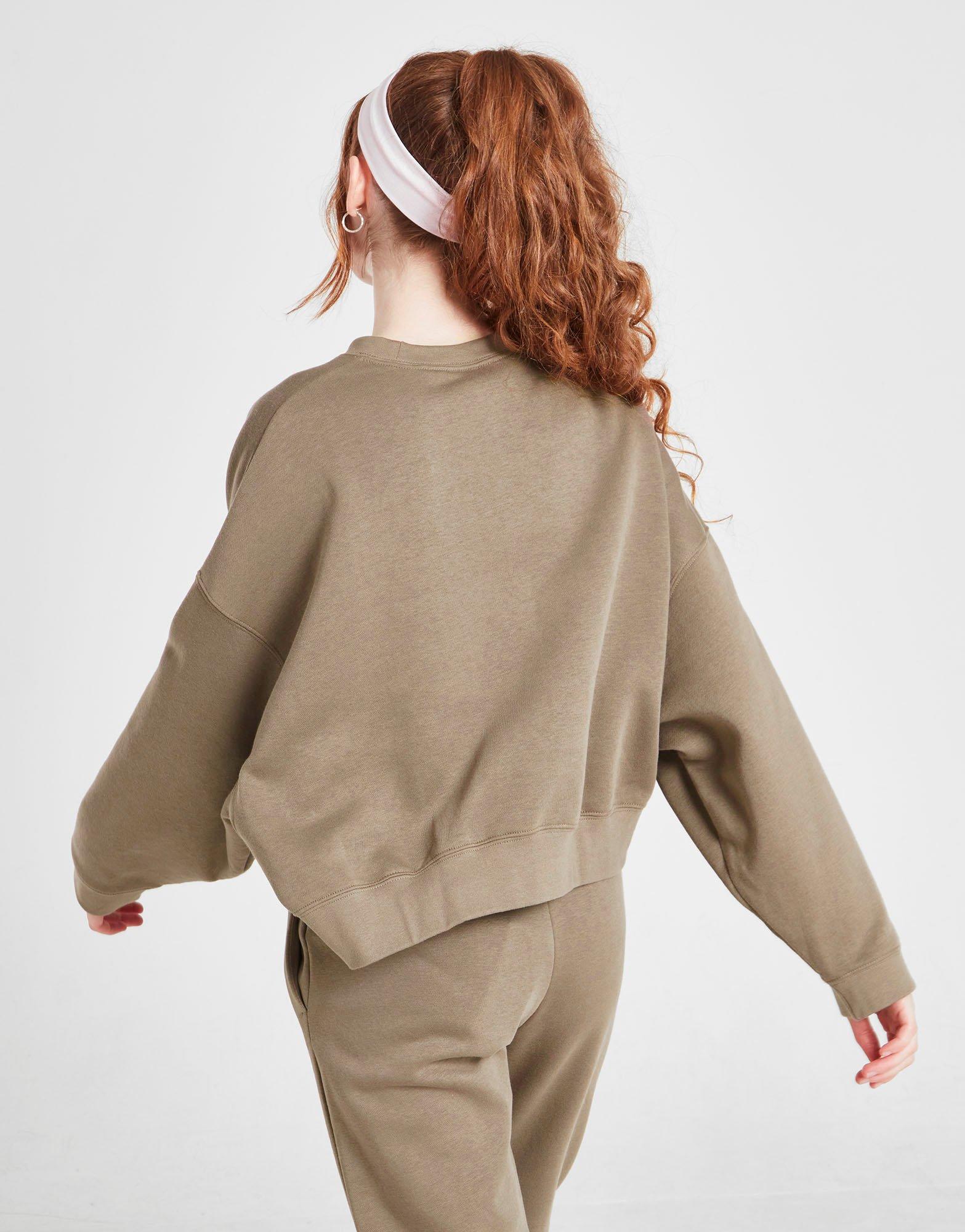 Nike Girls' Trend Fleece Crew Sweatshirt Junior