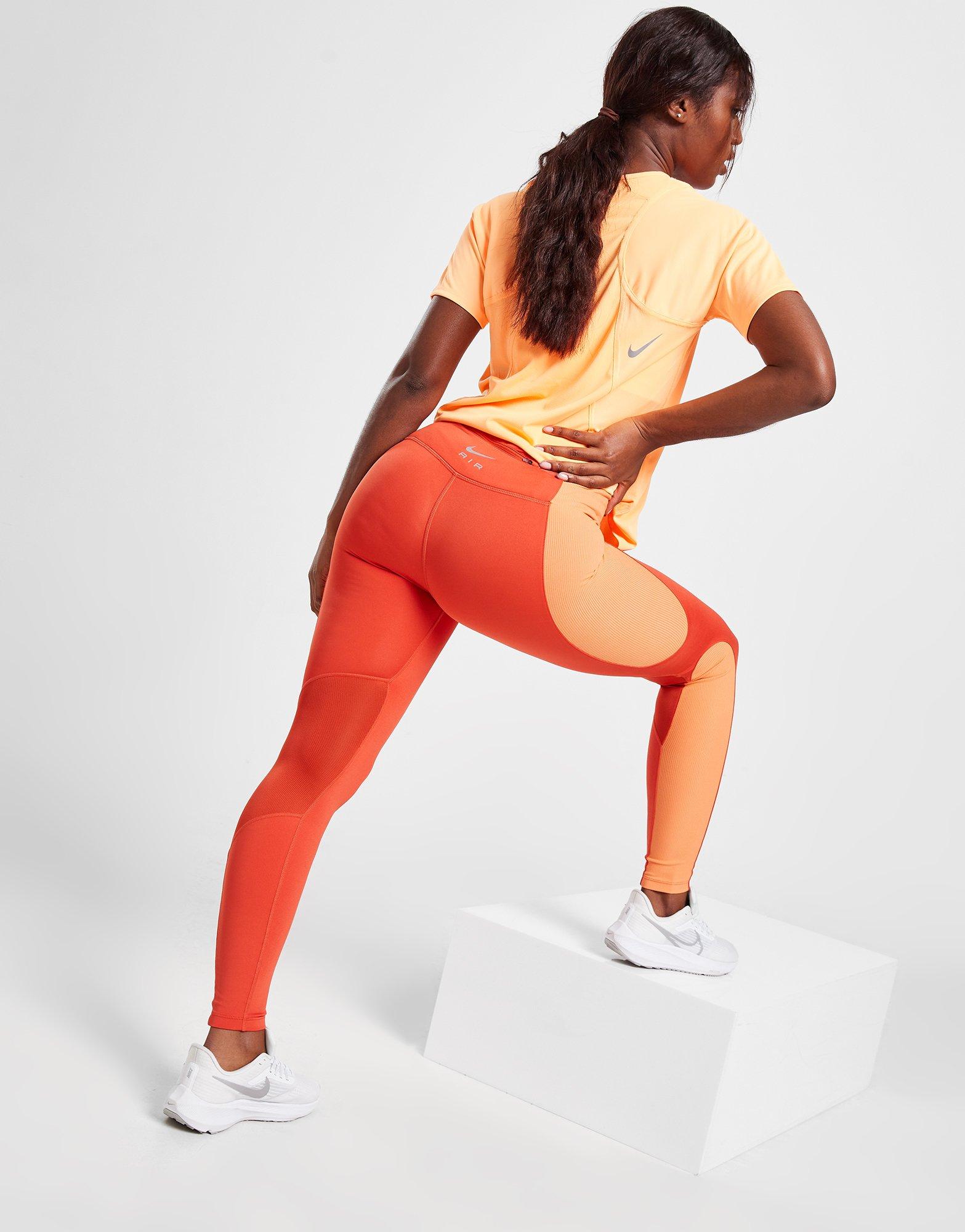 Nike Fast Women's Mid-Rise Crop Running Leggings Sz Medium
