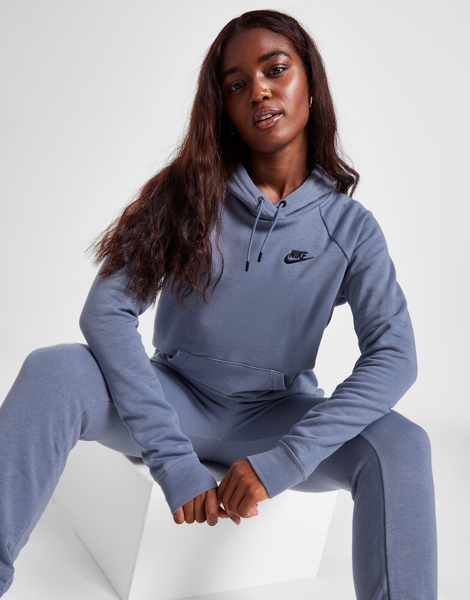 Blue Nike Sportswear Club Fleece Overhead Hoodie | JD Sports UK