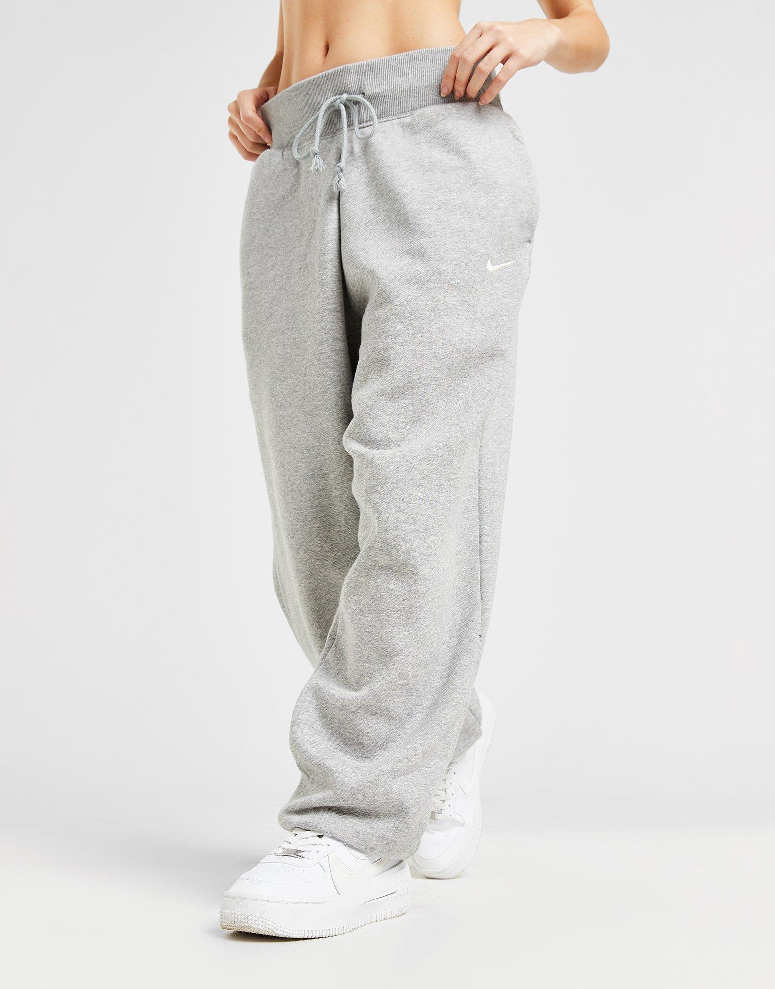 Grey Nike Phoenix Fleece Oversized Sweatpant Women's - JD Sports Ireland