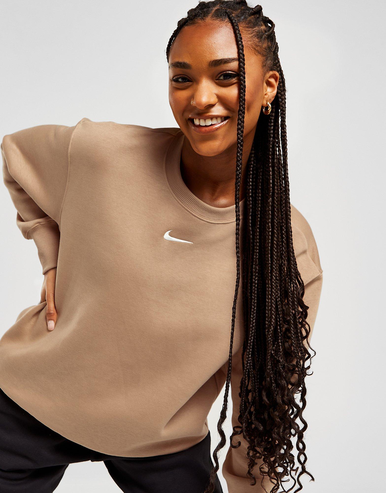 nike oversized crew sweatshirt