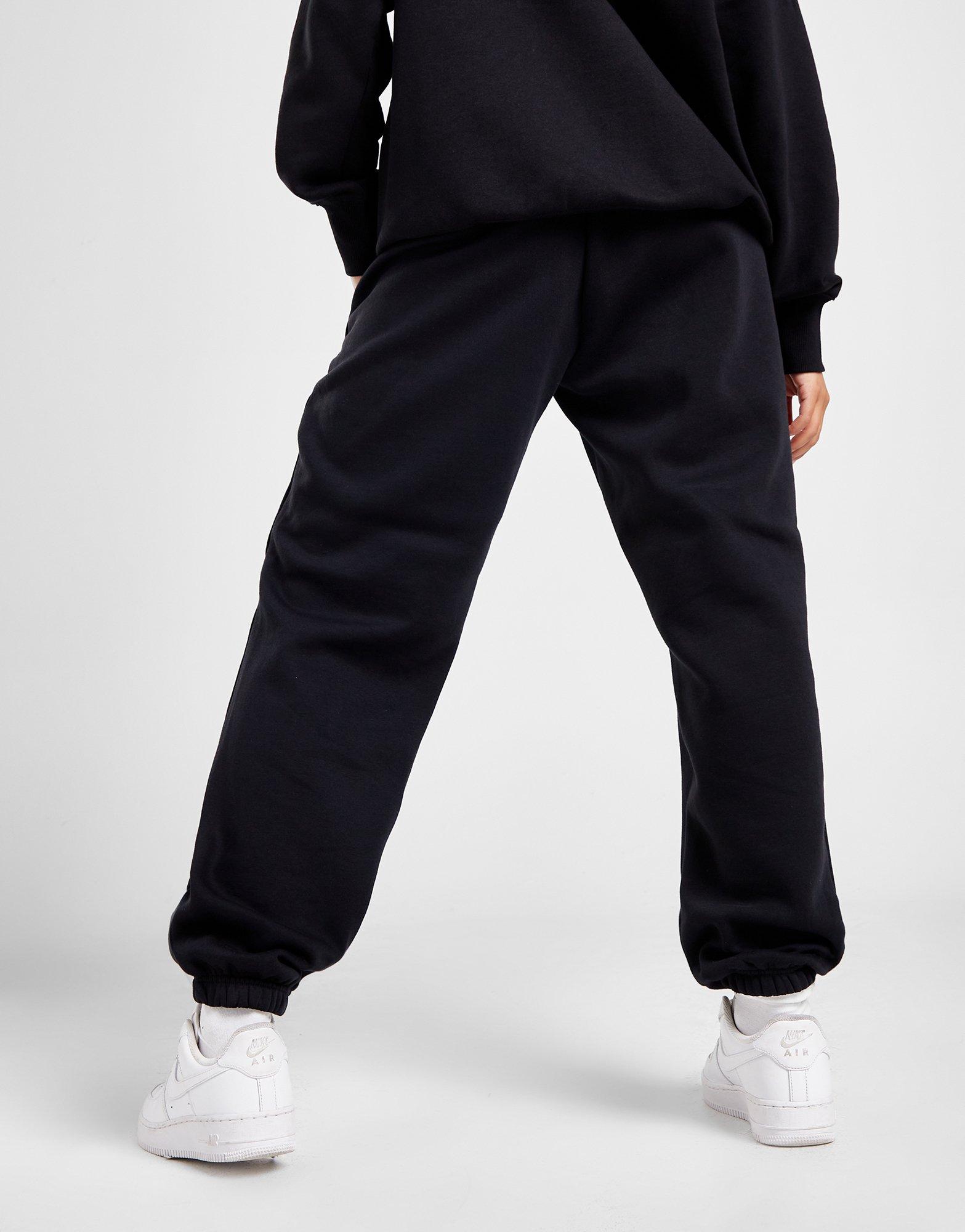 Black Nike Phoenix Fleece Oversized Joggers