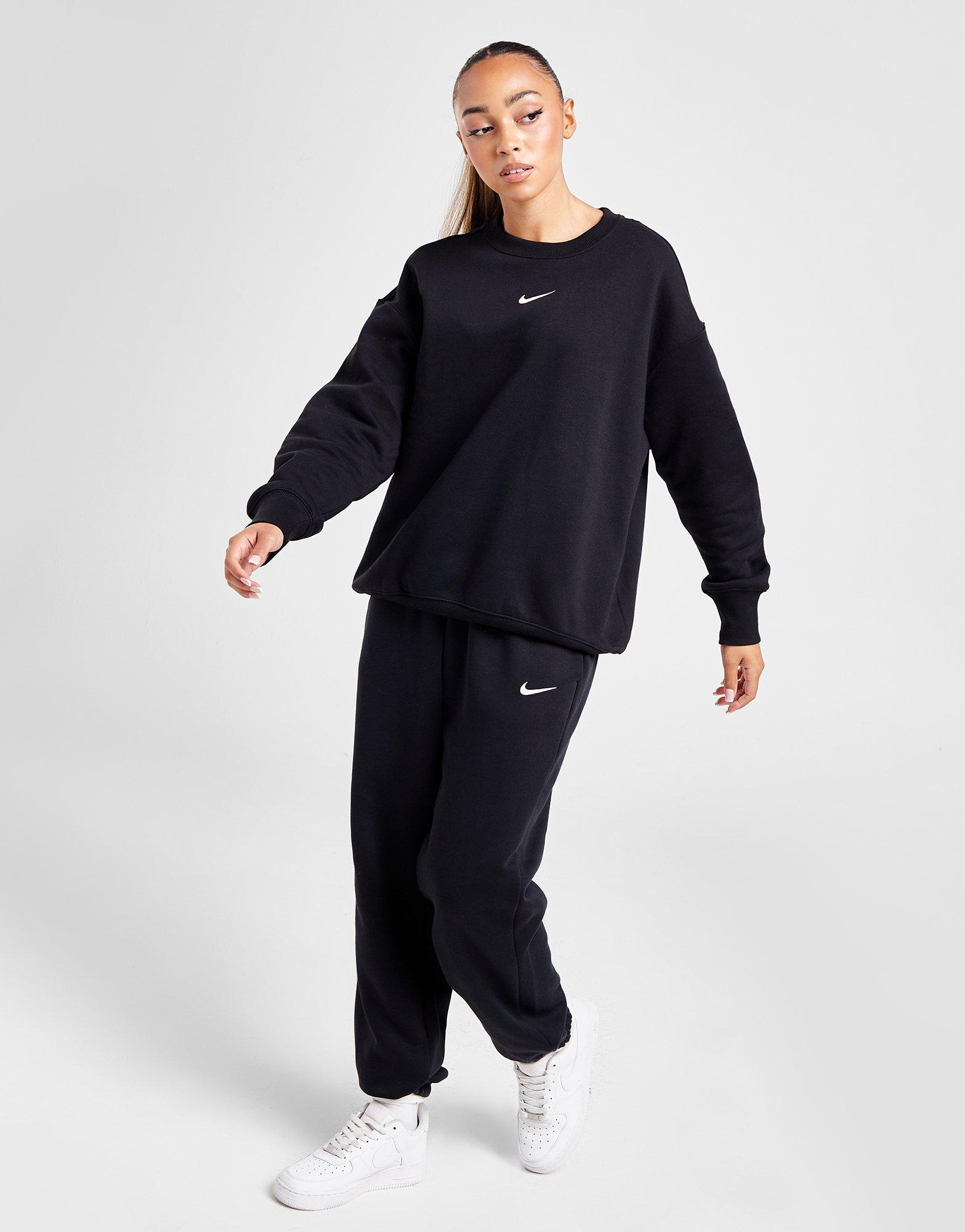 Black Nike Phoenix Fleece Oversized Hoodie - JD Sports Global