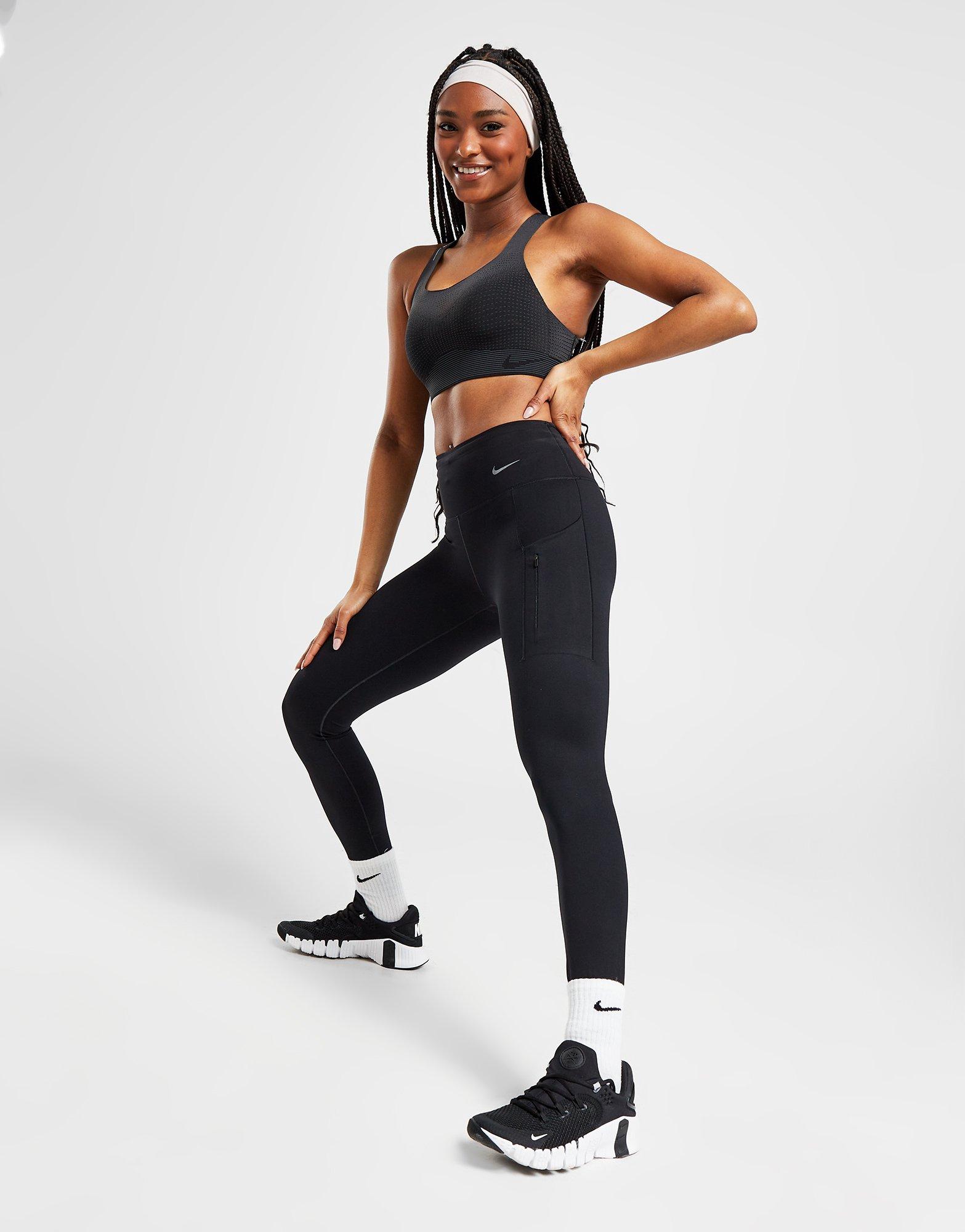 Nike training all sport 2024 cropped leggings in black