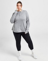 Nike Plus Size Element 1/4 Zip Maglia tecnica Donna
