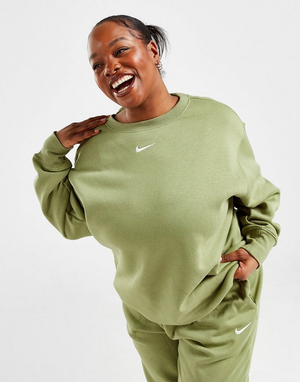 Nike Plus Size Phoenix Oversized Crew Sweatshirt Damen