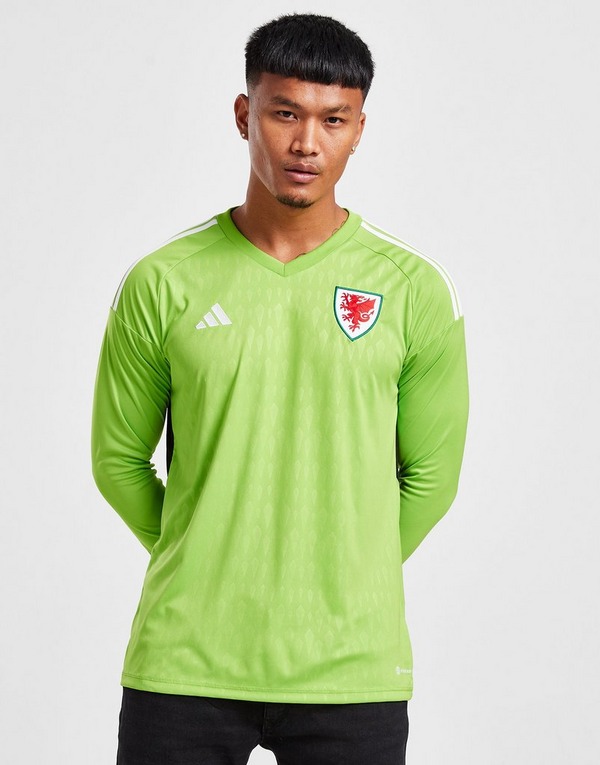 adidas Wales 2022 Goalkeeper Shirt Herren