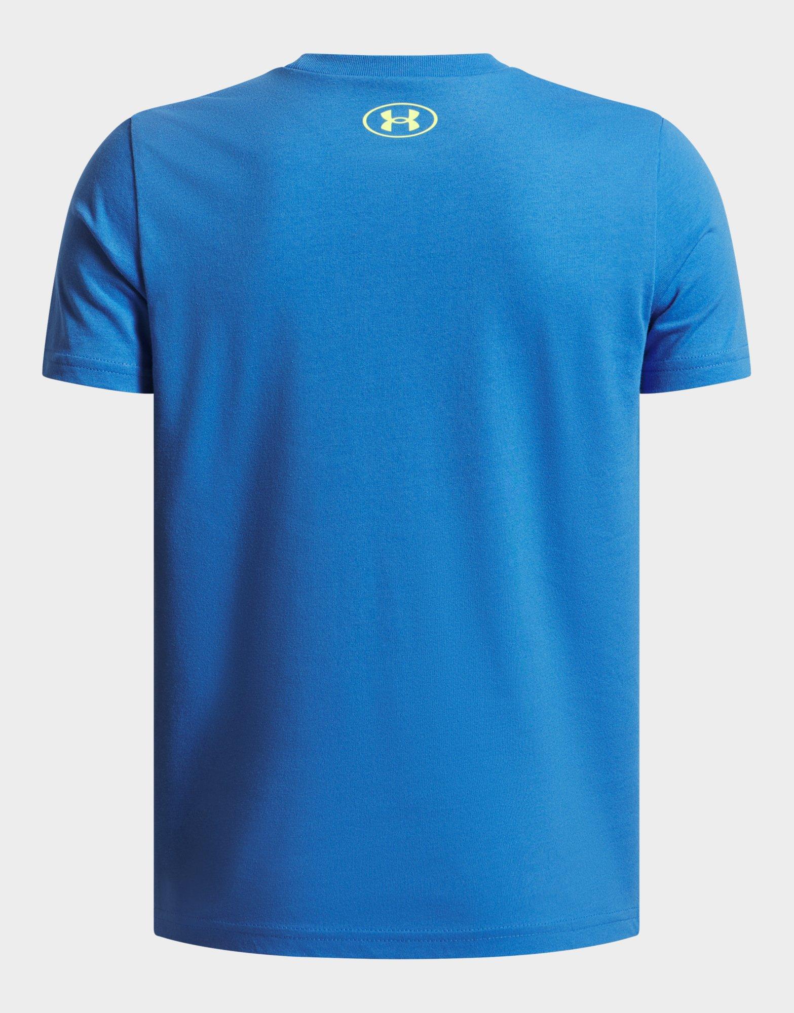 Under Armour Overlay Wordmark Boys' Short Sleeve