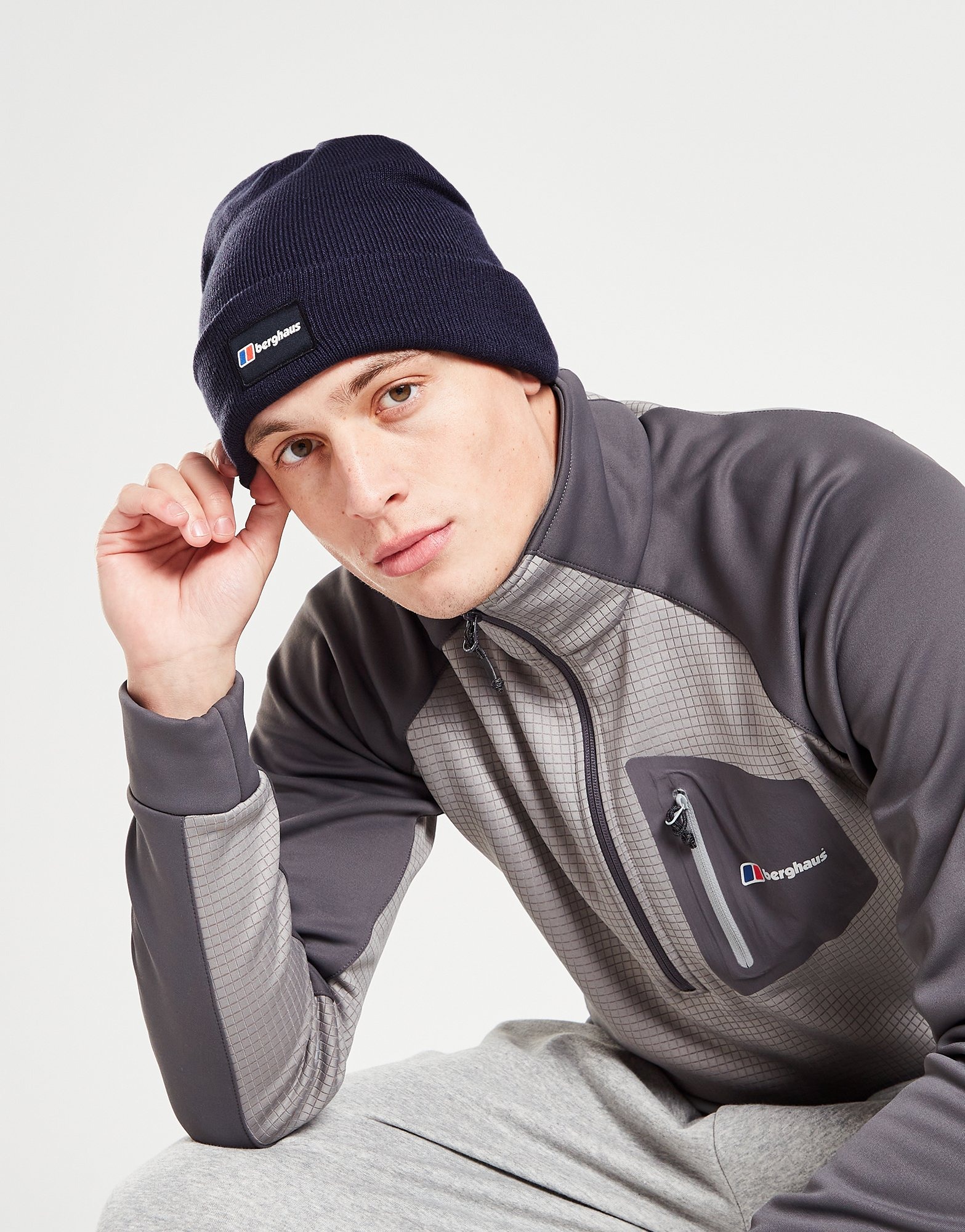 Blue Berghaus Logo Sports Hat Global JD - Beanie Recognition