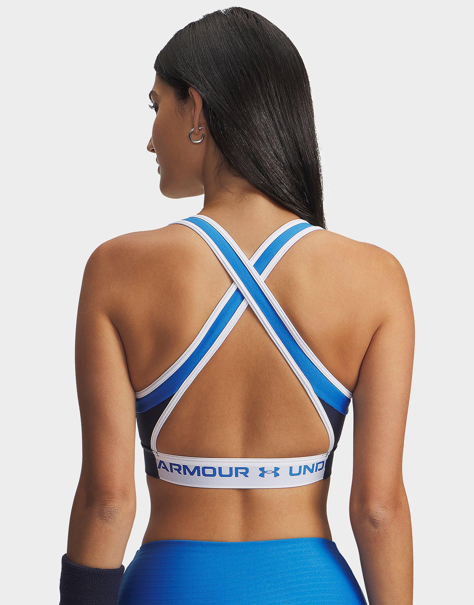 Under Armour Crossback Mid Open Back Sports Bra