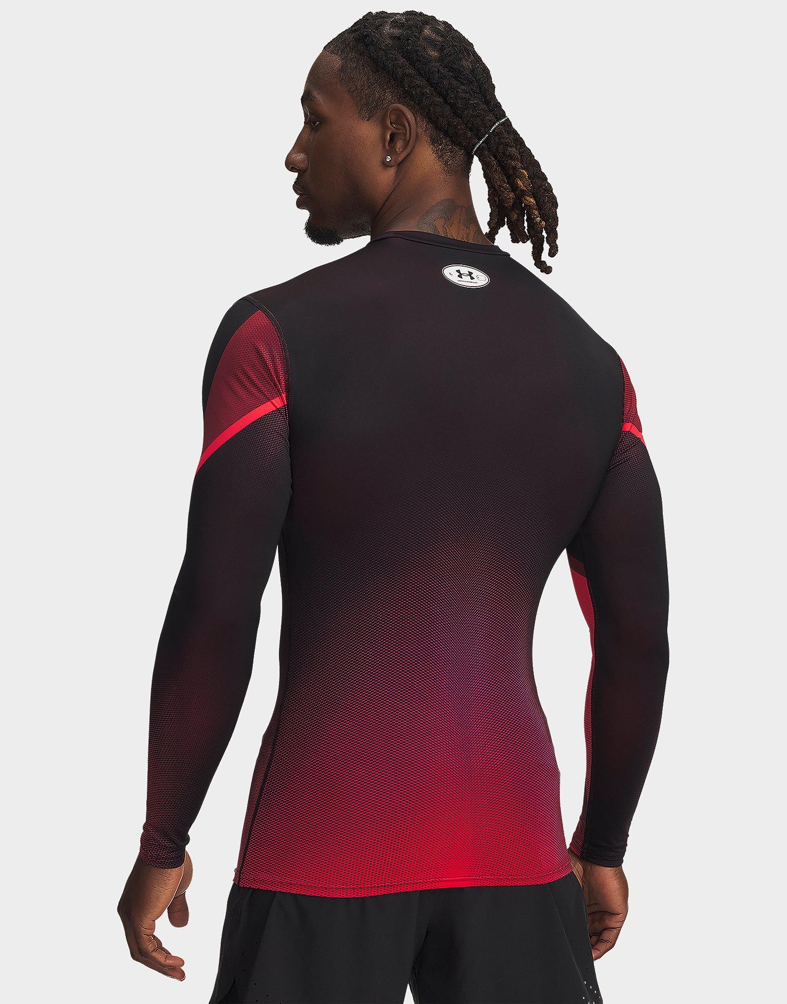 Under Armour HeatGear Sublimated Crew Long Sleeve