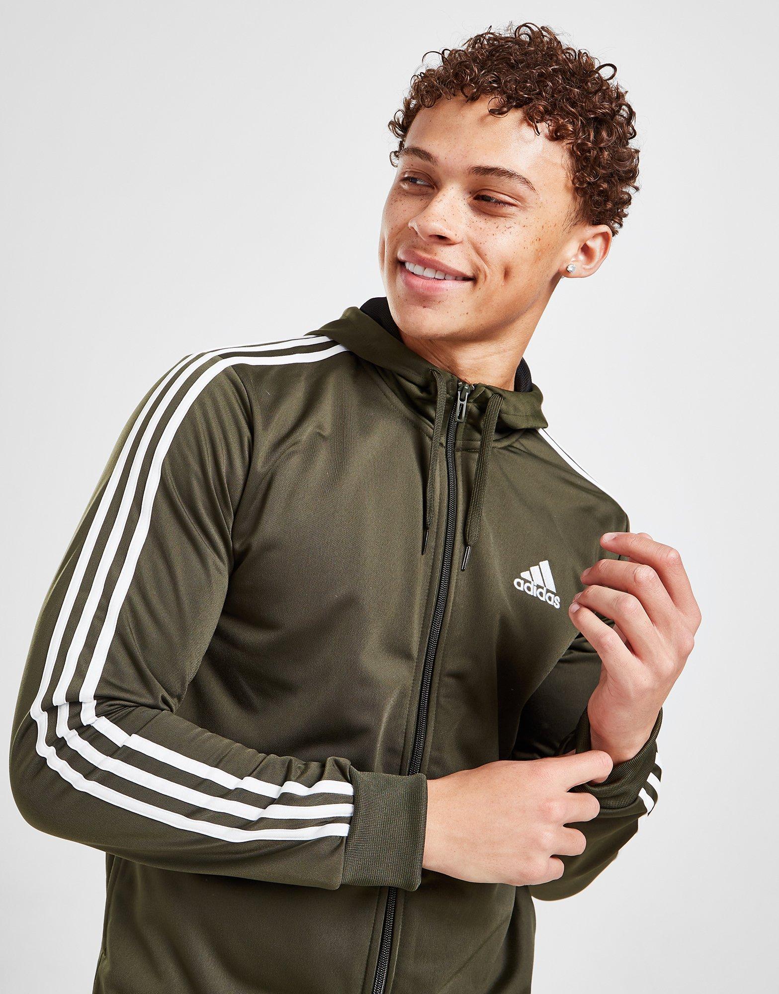adidas Badge of Sport 3-Stripes Hoodie