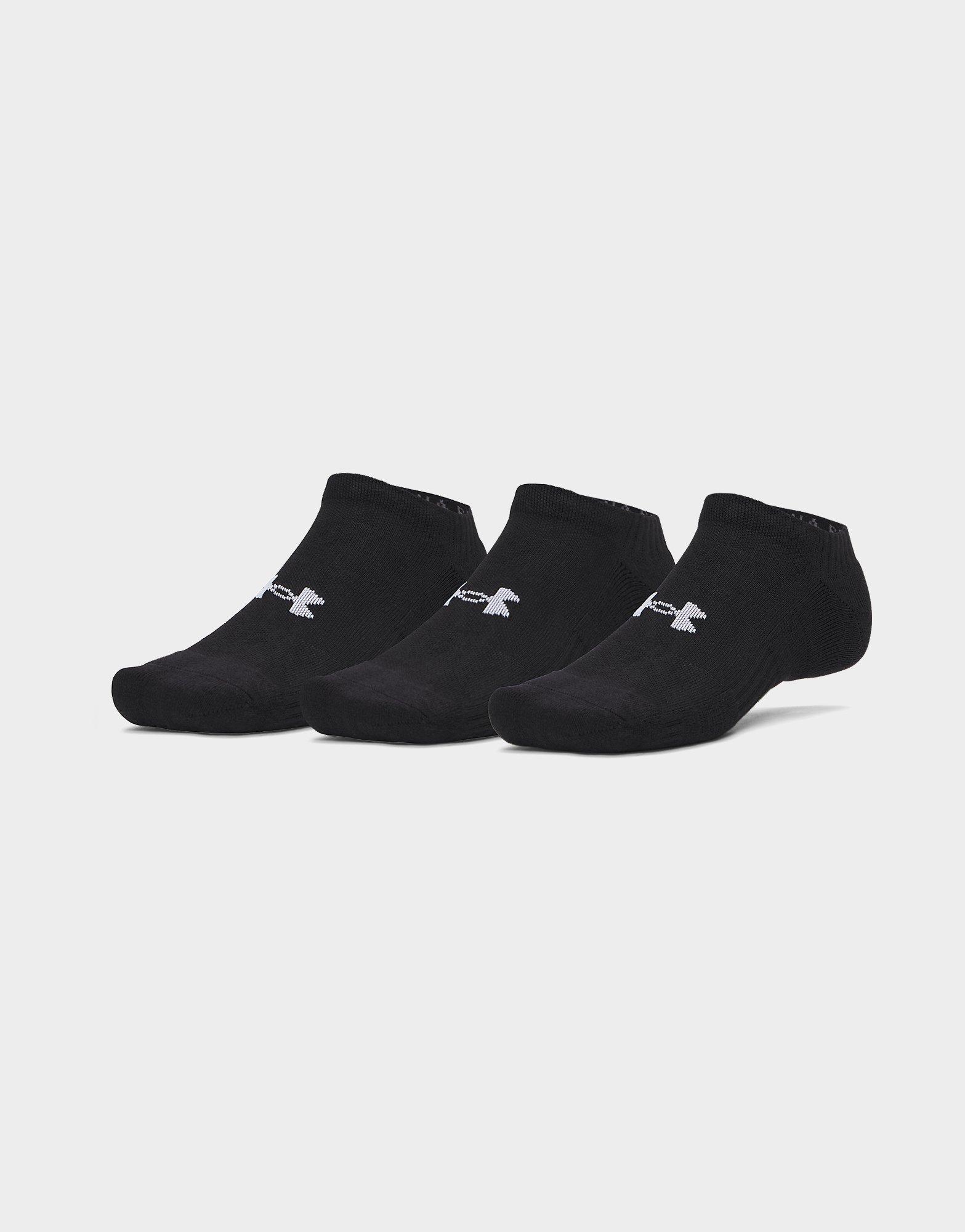 Under Armour Performance Cotton Unisex 3-Pack No Show Socks