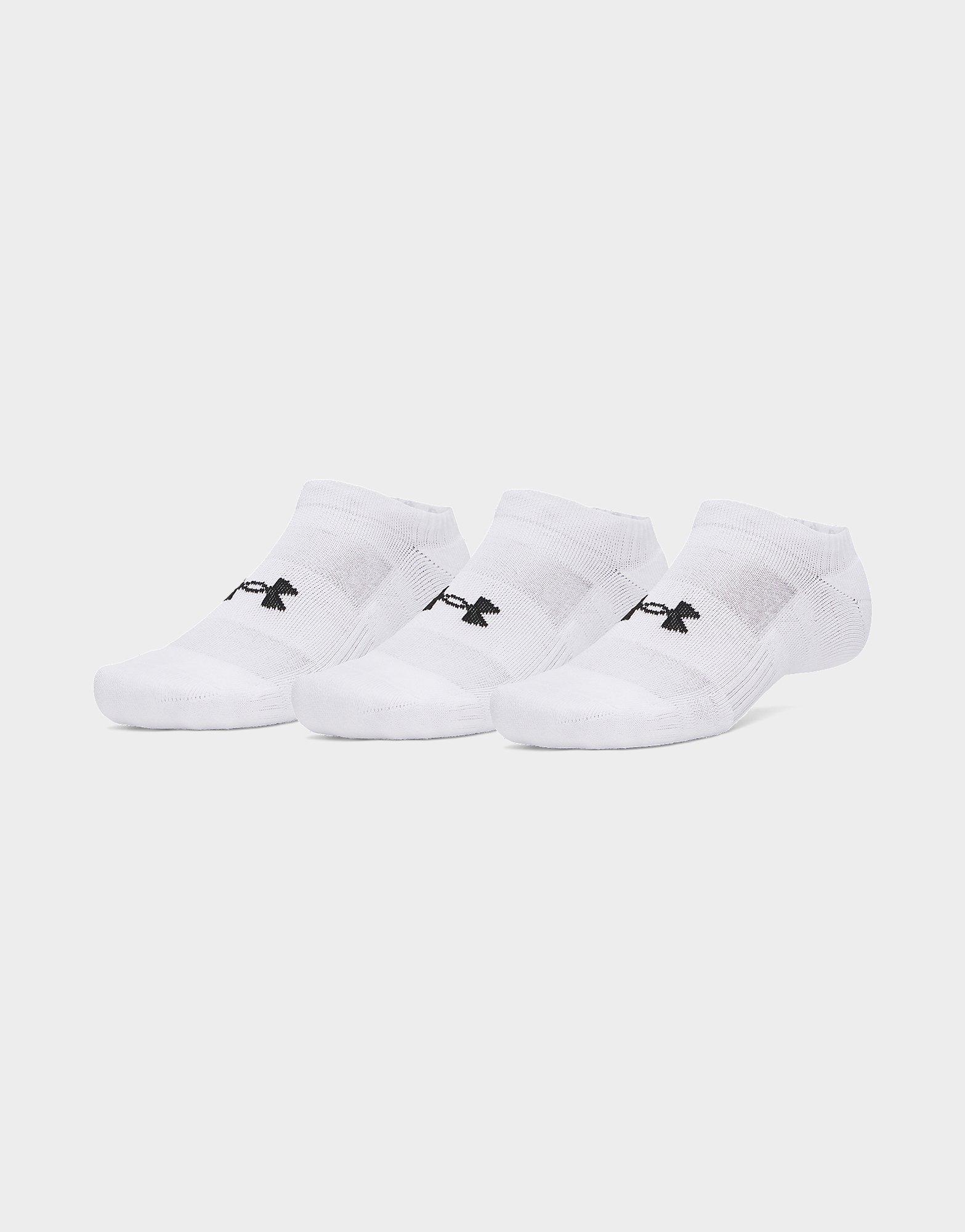 Under Armour Performance Cotton Unisex 3-Pack No Show Socks