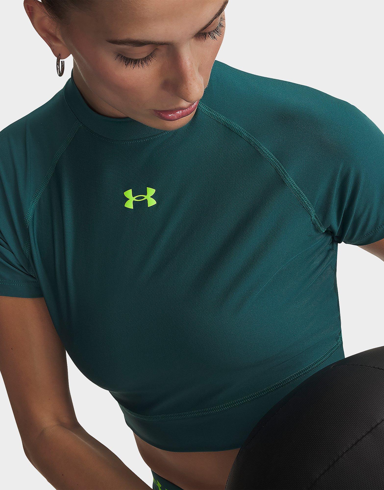 Under Armour Under Armour Short-Sleeves HeatGear Crop Mock SS