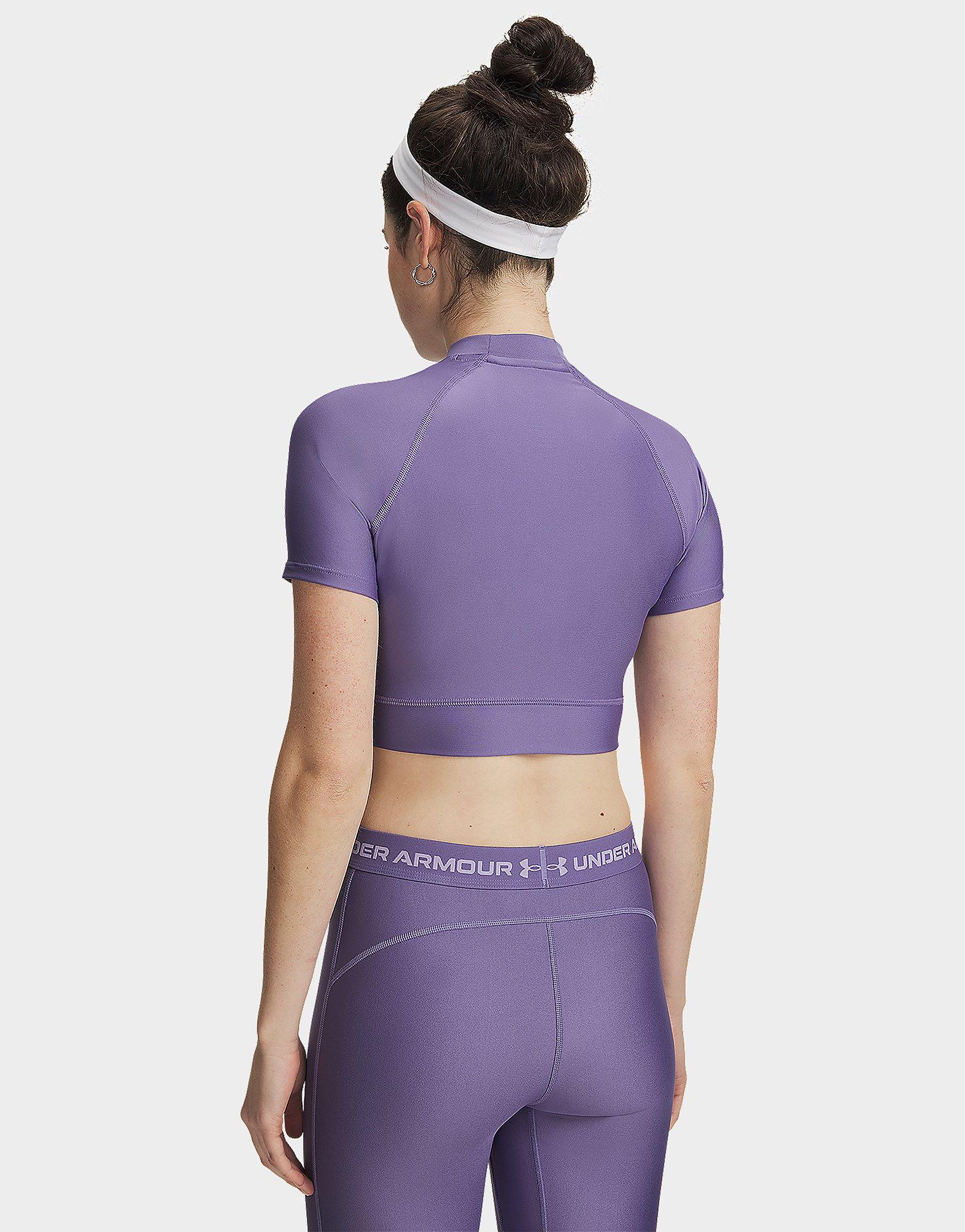 Under Armour Under Armour Short-Sleeves HeatGear Crop Mock SS