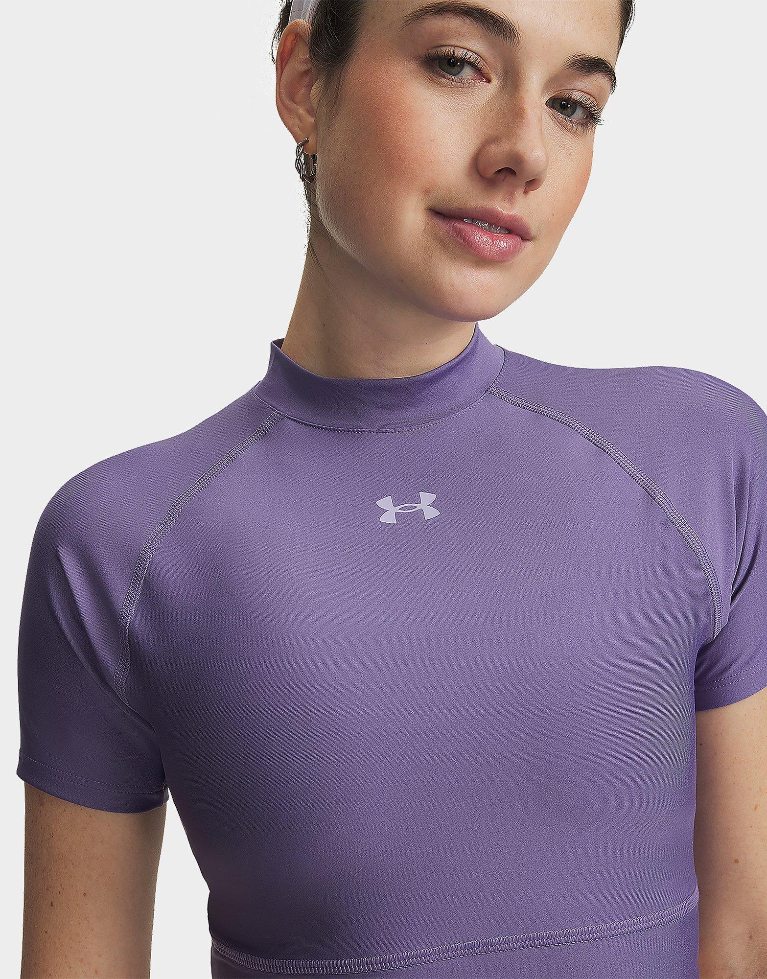 Under Armour Under Armour Short-Sleeves HeatGear Crop Mock SS