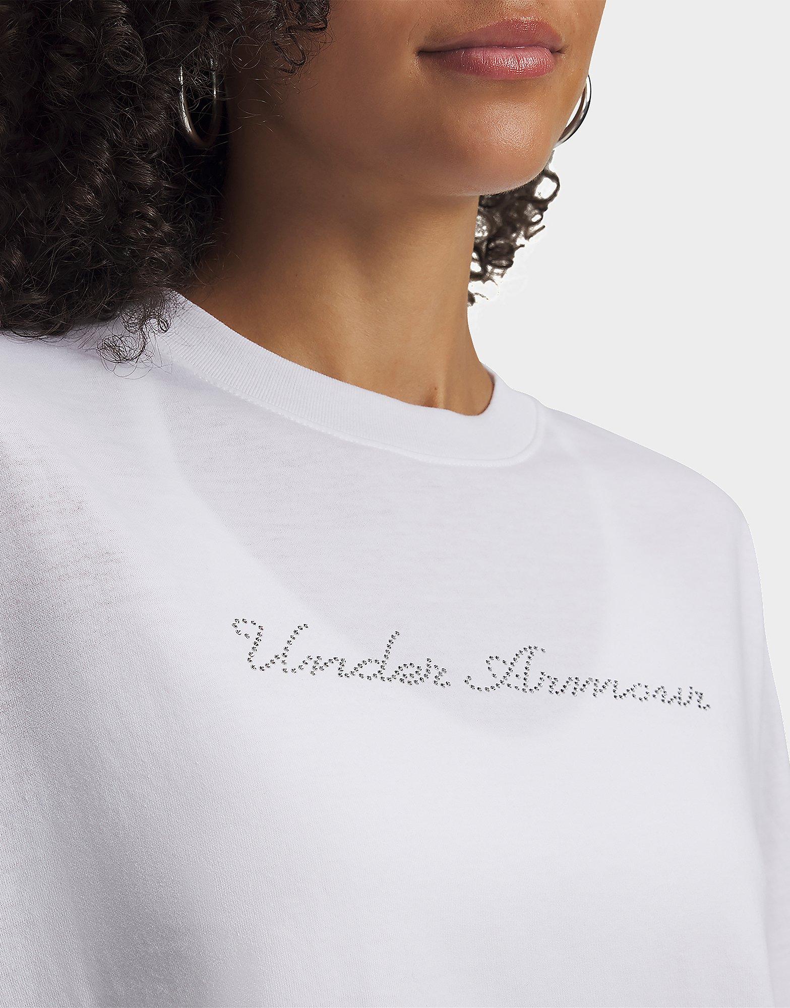 Under Armour Wordmark Crop T-Shirt